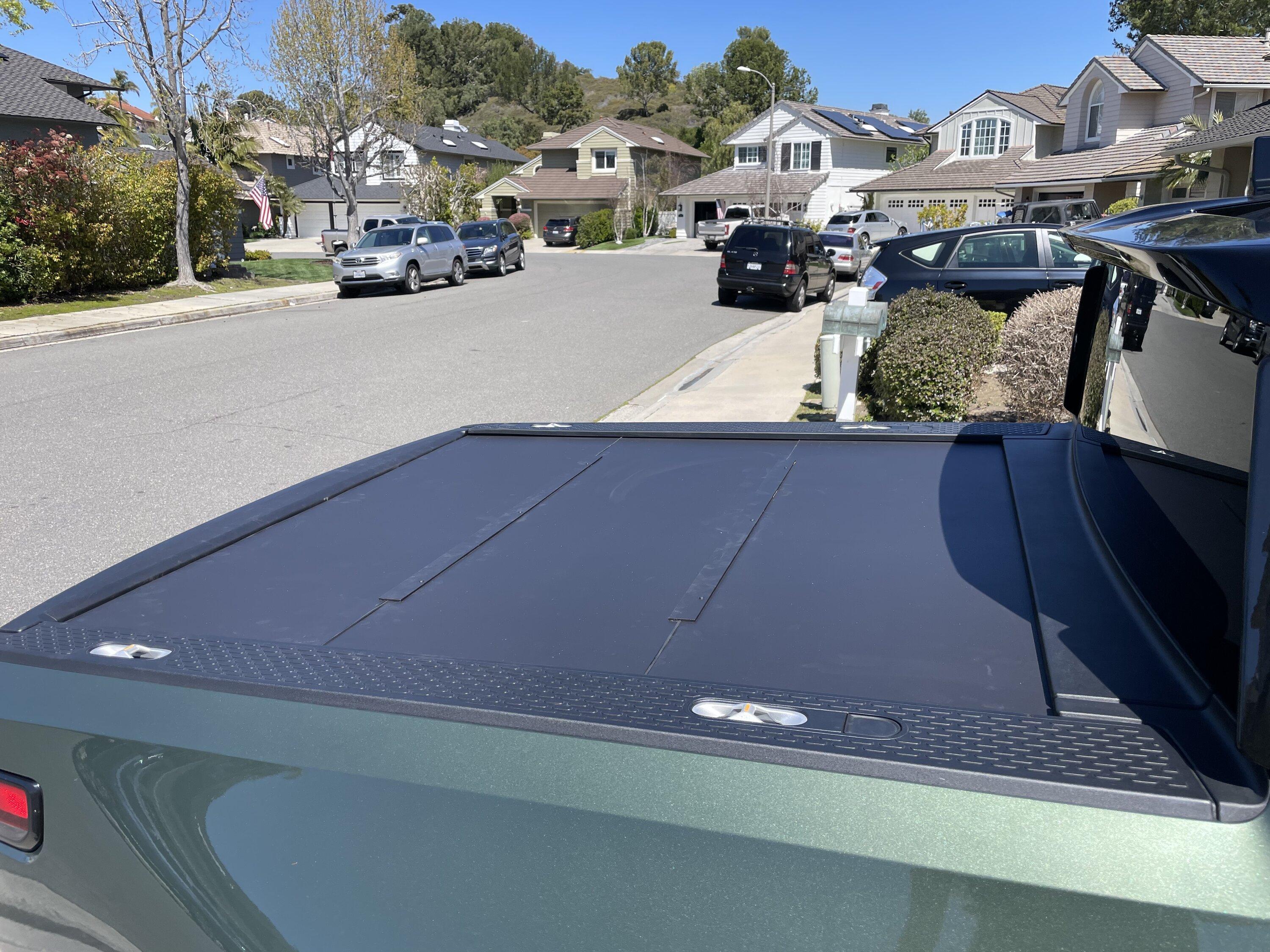 Rivian R1T R1S Another DIY tonneau cover 678B7576-F2CA-47B7-9396-253CF4ACC830