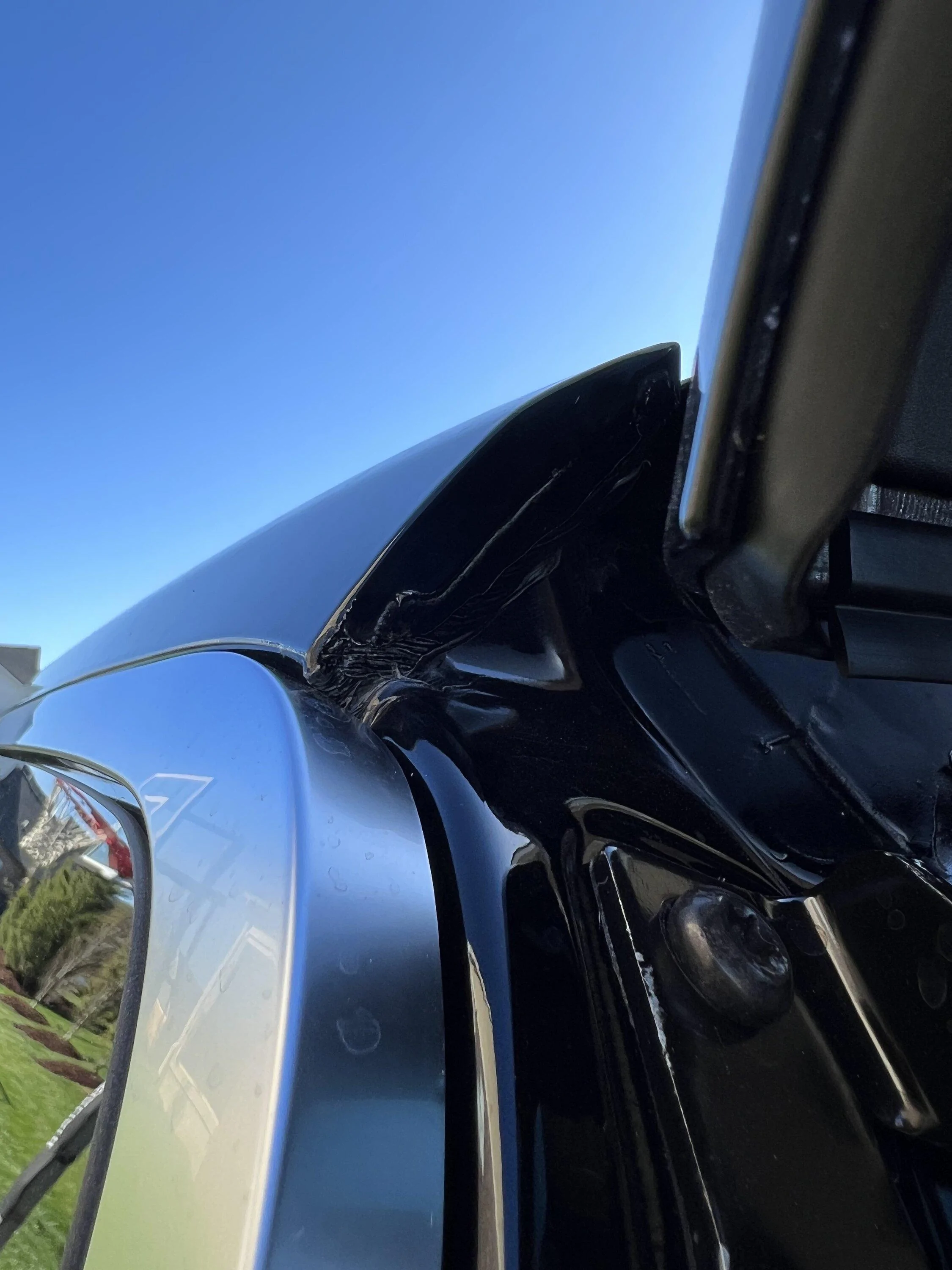 Rivian R1T R1S In what world are these types of paint issues acceptable on new R1S? IMG_4742