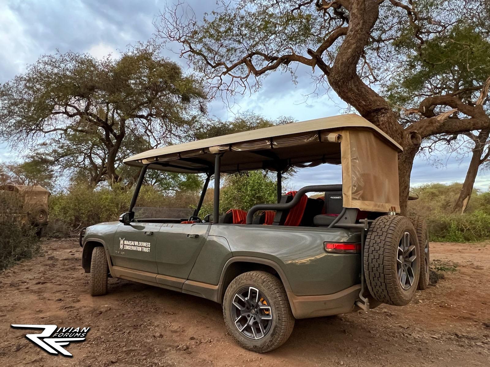 Rivian R1T R1S Rivian R1T Convertible (RHD!) Spotted in Kenya! IMG_20230401_003912