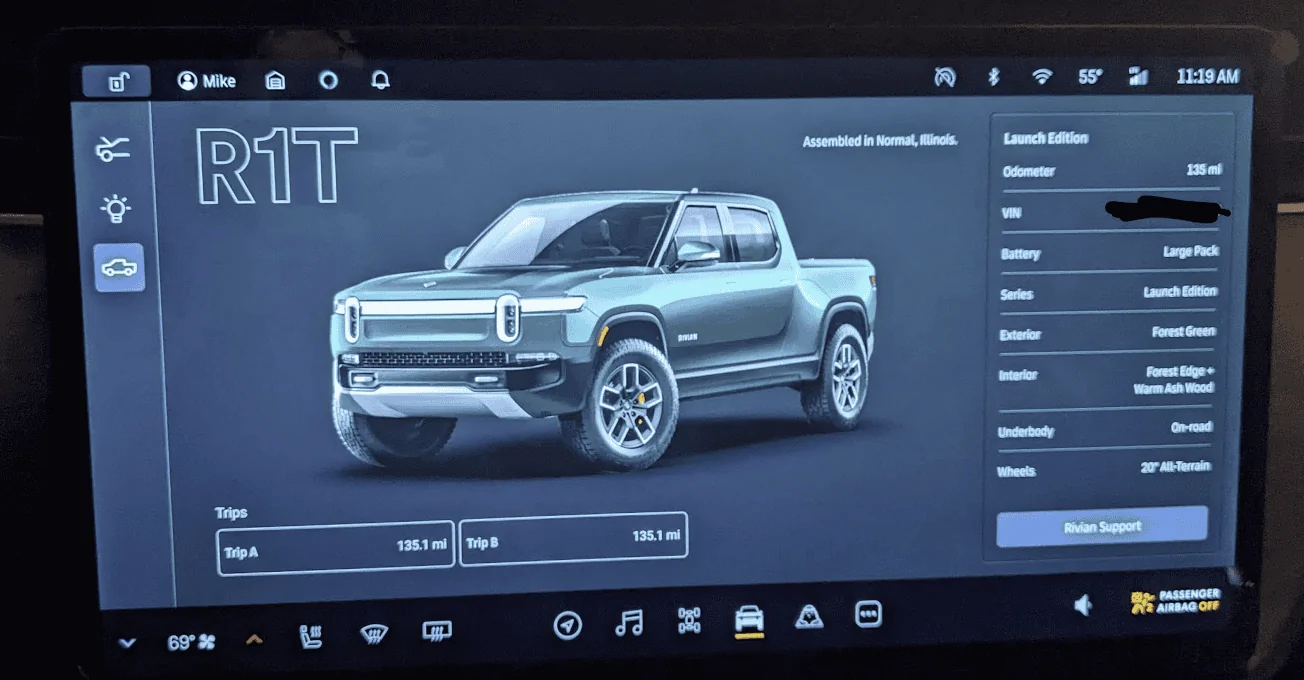 Rivian R1T R1S How do you enabled Gear Guard for the first time? 1680540808085