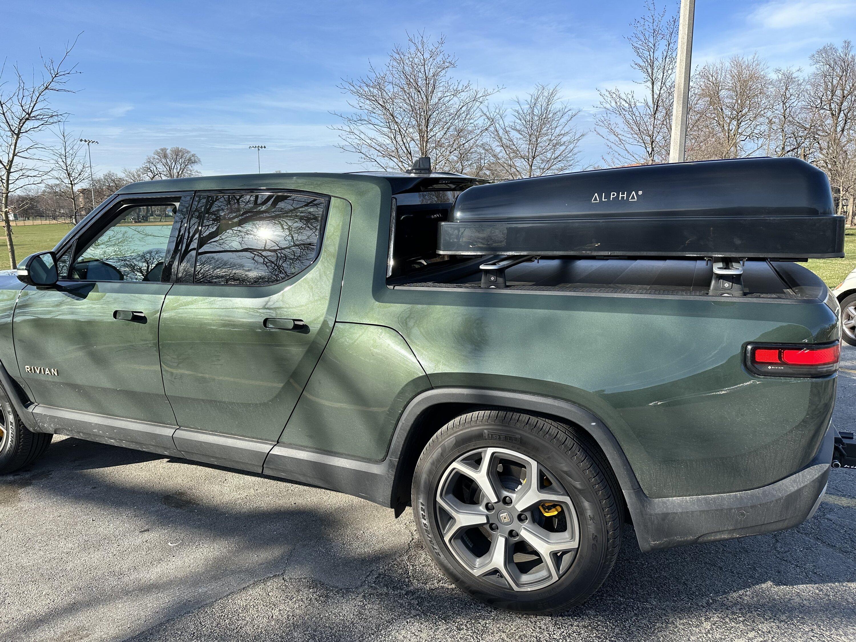 Rivian R1T R1S Alpha 2 RTT on R1T - Easy Install IMG_4805