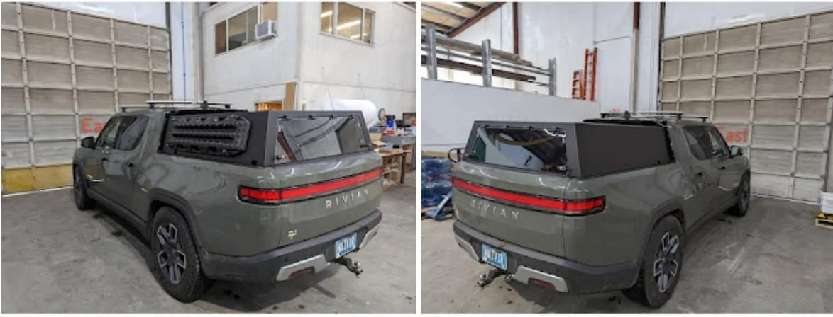 Rivian R1T R1S Rivian R1T  bed cap - any options? 898B5739-75B2-436E-8E9C-A7156AA660D5