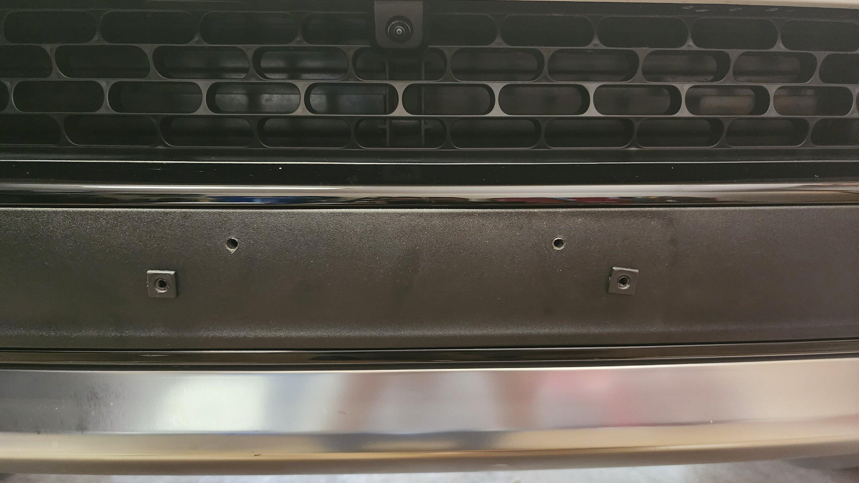 Rivian R1T R1S My DIY Front Plate Mount 20230404_150013