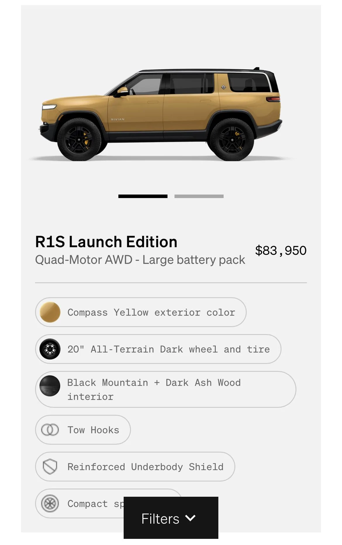 Rivian R1T R1S R1S Shop access live with lots of inventory! 667101C6-BB8B-41FB-992D-210C53D2A5A0