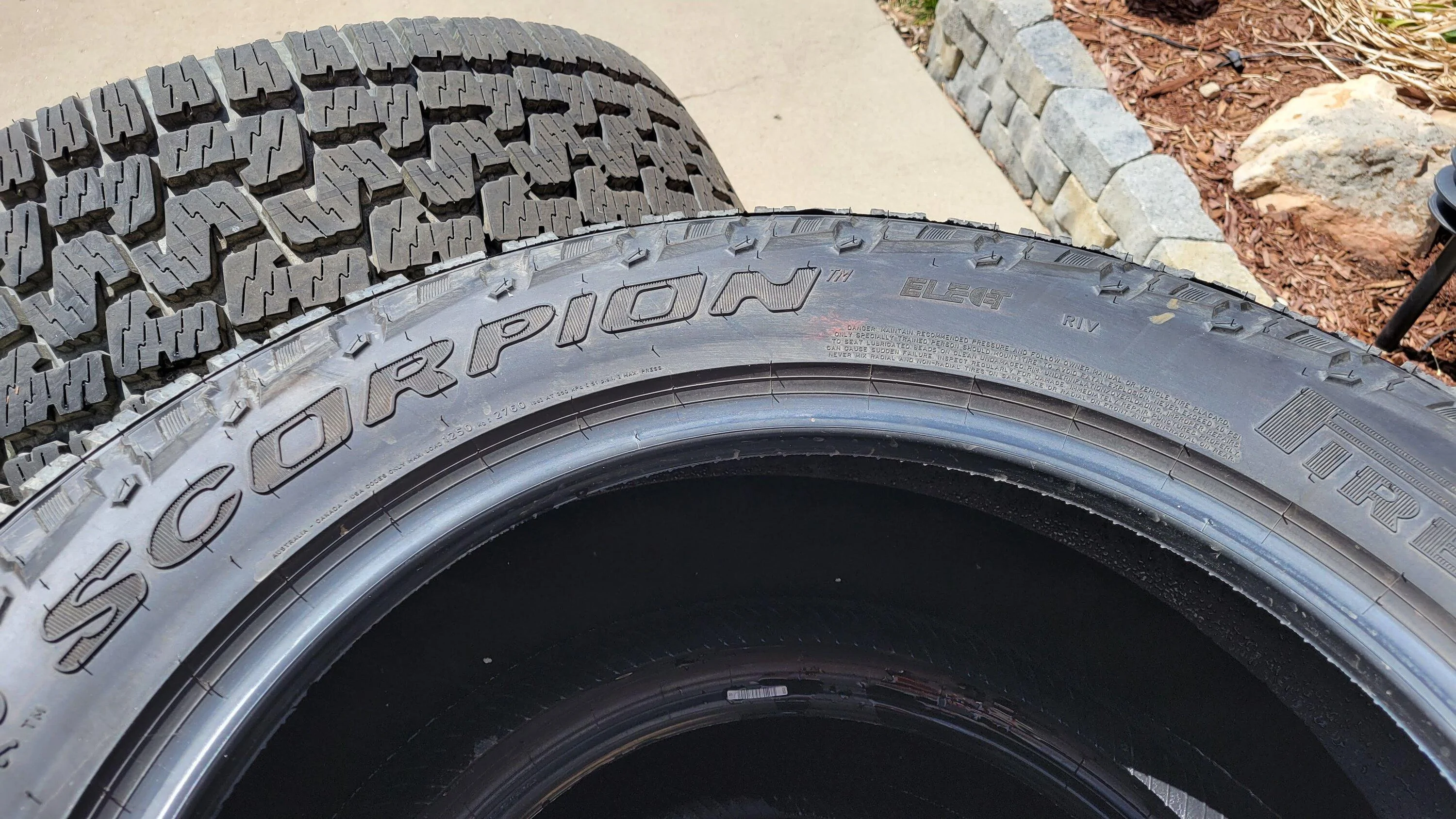 Rivian R1T R1S Reduced - Almost new AT Tires - $1000 20230405_132103