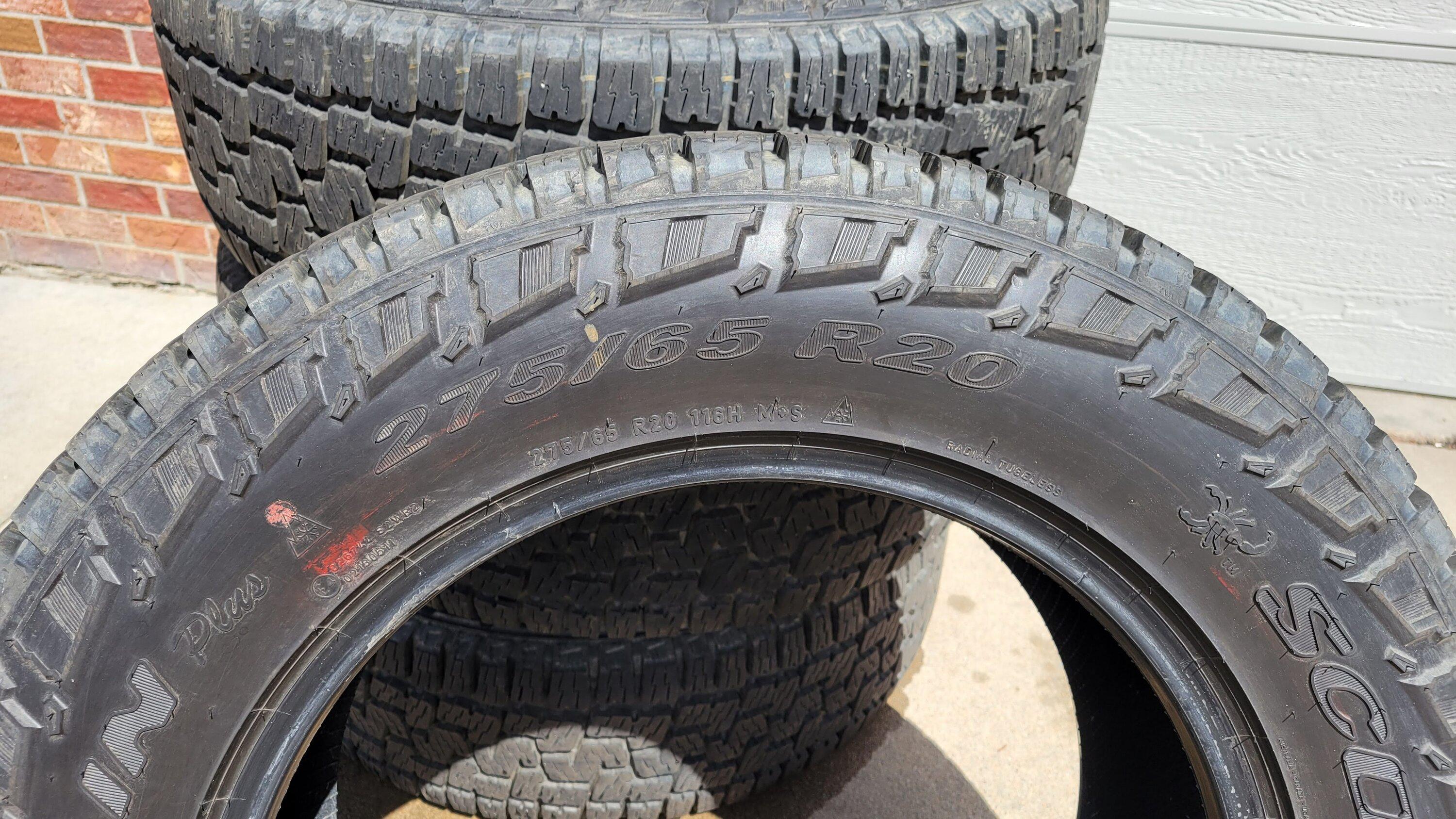 Rivian R1T R1S Reduced - Almost new AT Tires - $1000 20230405_132011