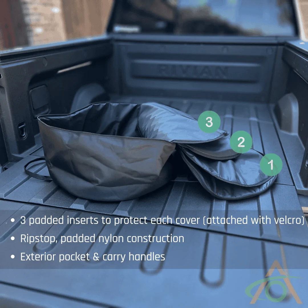 Rivian R1T R1S Aero Cover Storage bag 1680740146094