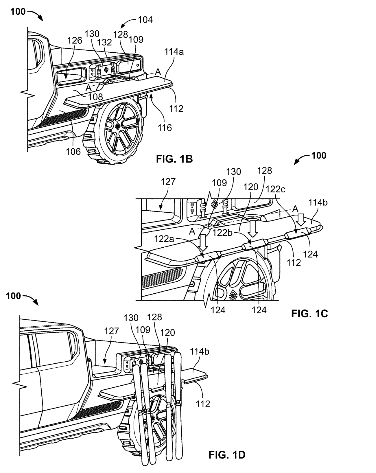 Rivian R1T R1S Patent Moveable Vehicle Exterior Panel (Maybe R1LT?) 1680840712499