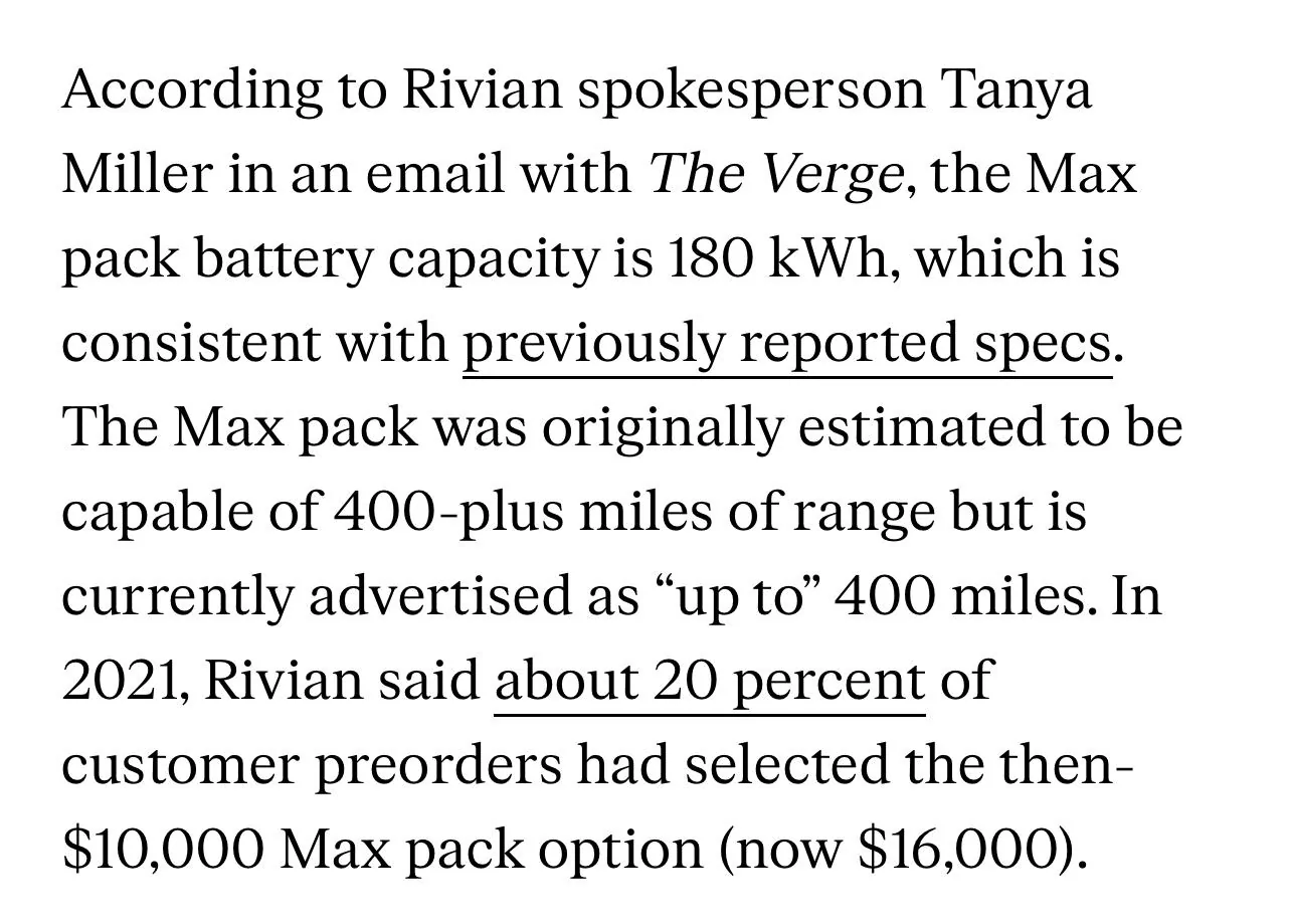 Rivian R1T R1S Max Pack still 180kW? IMG_4884