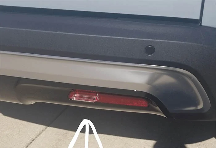 Rivian R1T R1S Rivian R1S getting recall to update backup light lamp lenses. Notices coming to owners May 20 for replacement service starting July Rivian backup temporary