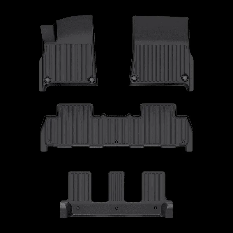 Rivian R1T R1S LinerX Floormats (All Three Rows) & Cargomat Liners (R1S/R1T) 1681000402555