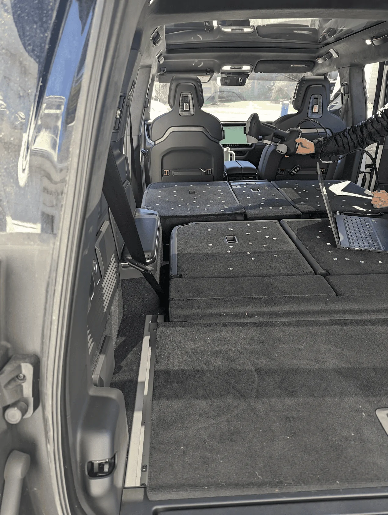 Rivian R1T R1S LinerX Floormats (All Three Rows) & Cargomat Liners (R1S/R1T) 1681005249335