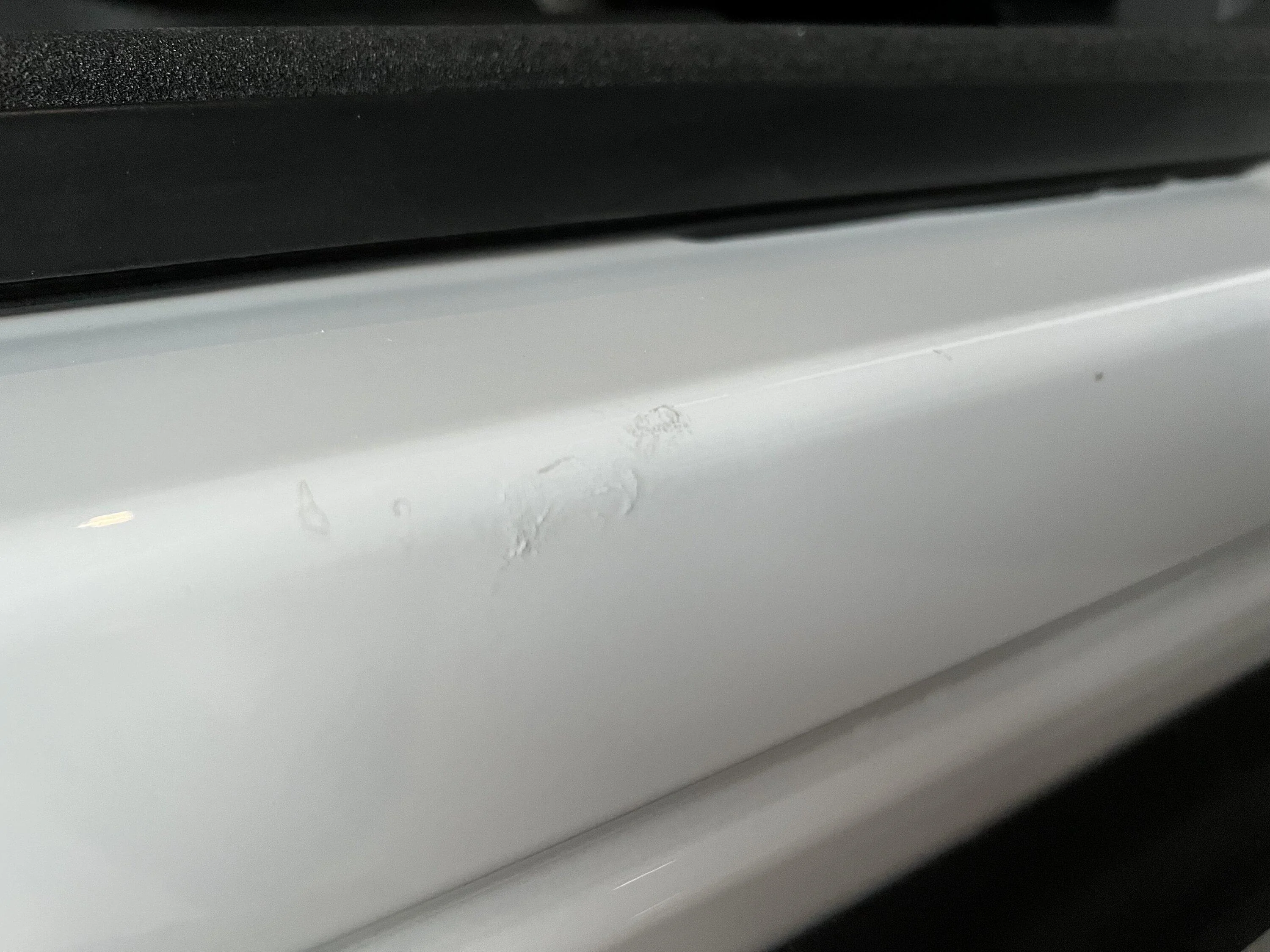 Rivian R1T R1S In what world are these types of paint issues acceptable on new R1S? IMG_4785