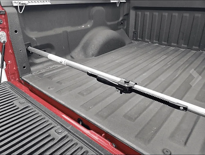 Rivian R1T R1S Bungee Cords, Straps, Rope, Oh My! (tying down loads in the bed) 1681147877835