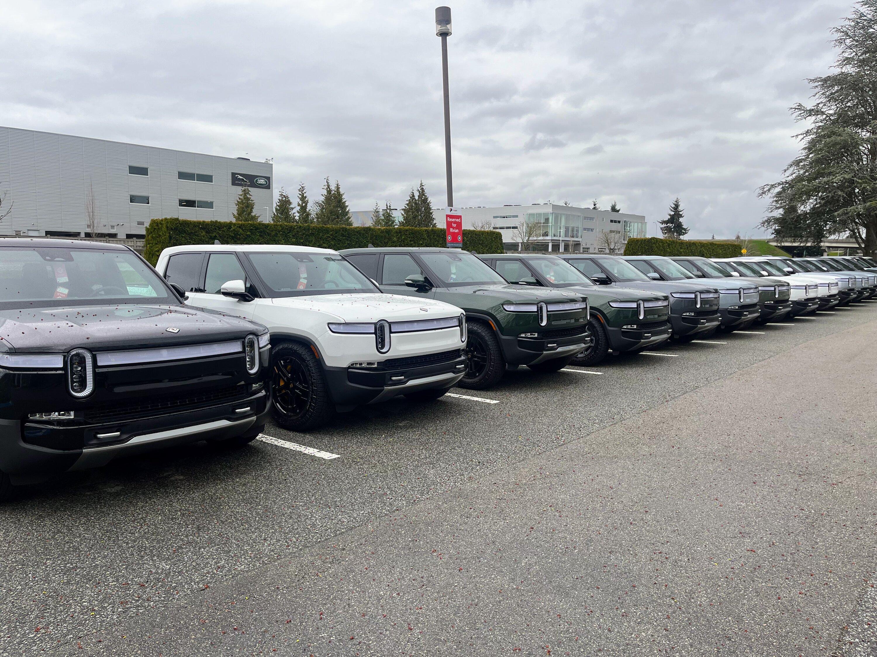 Rivian R1T R1S Canadian delivery timeframe IMG_3247