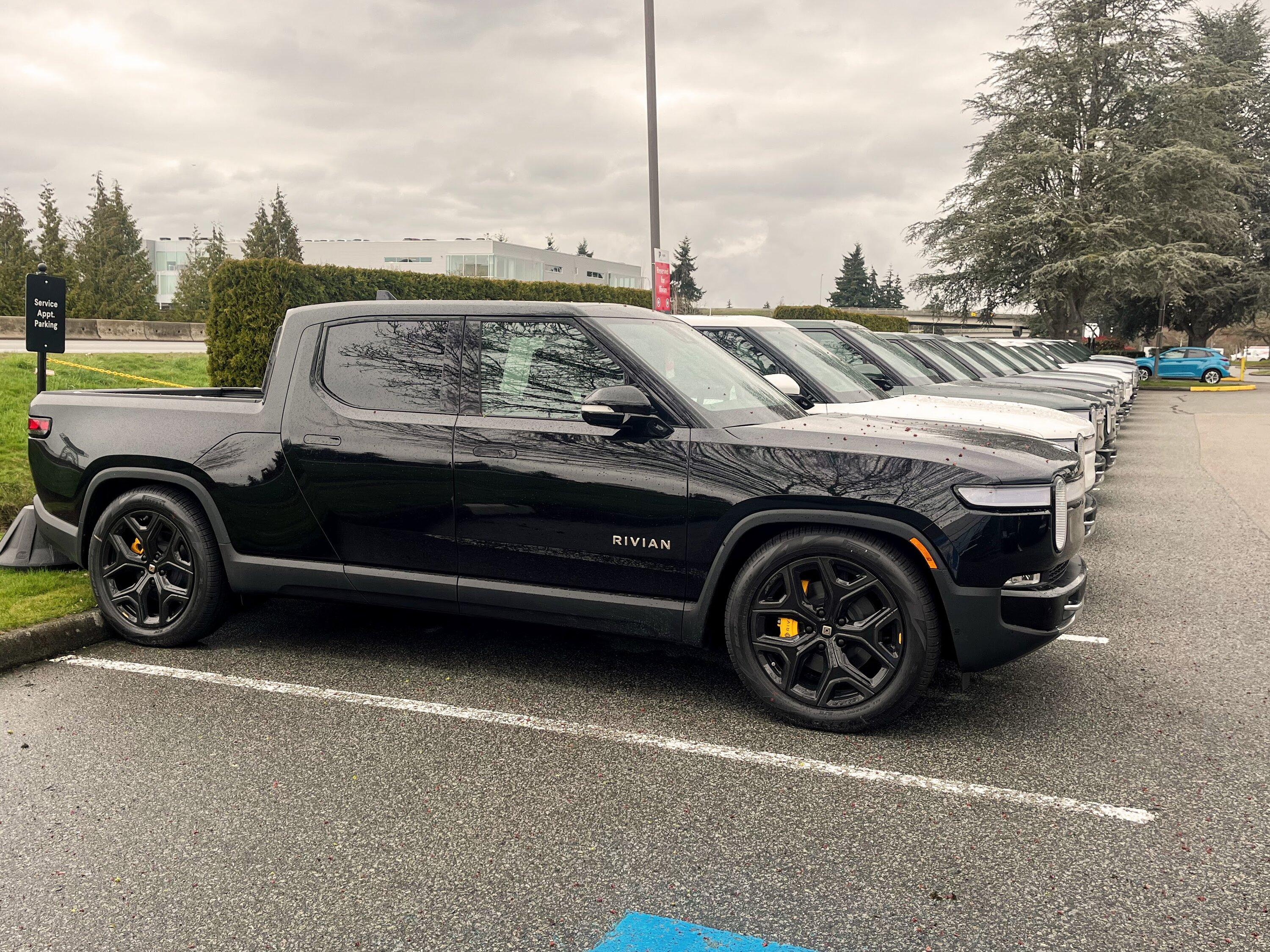 Rivian R1T R1S Canadian delivery timeframe IMG_3245
