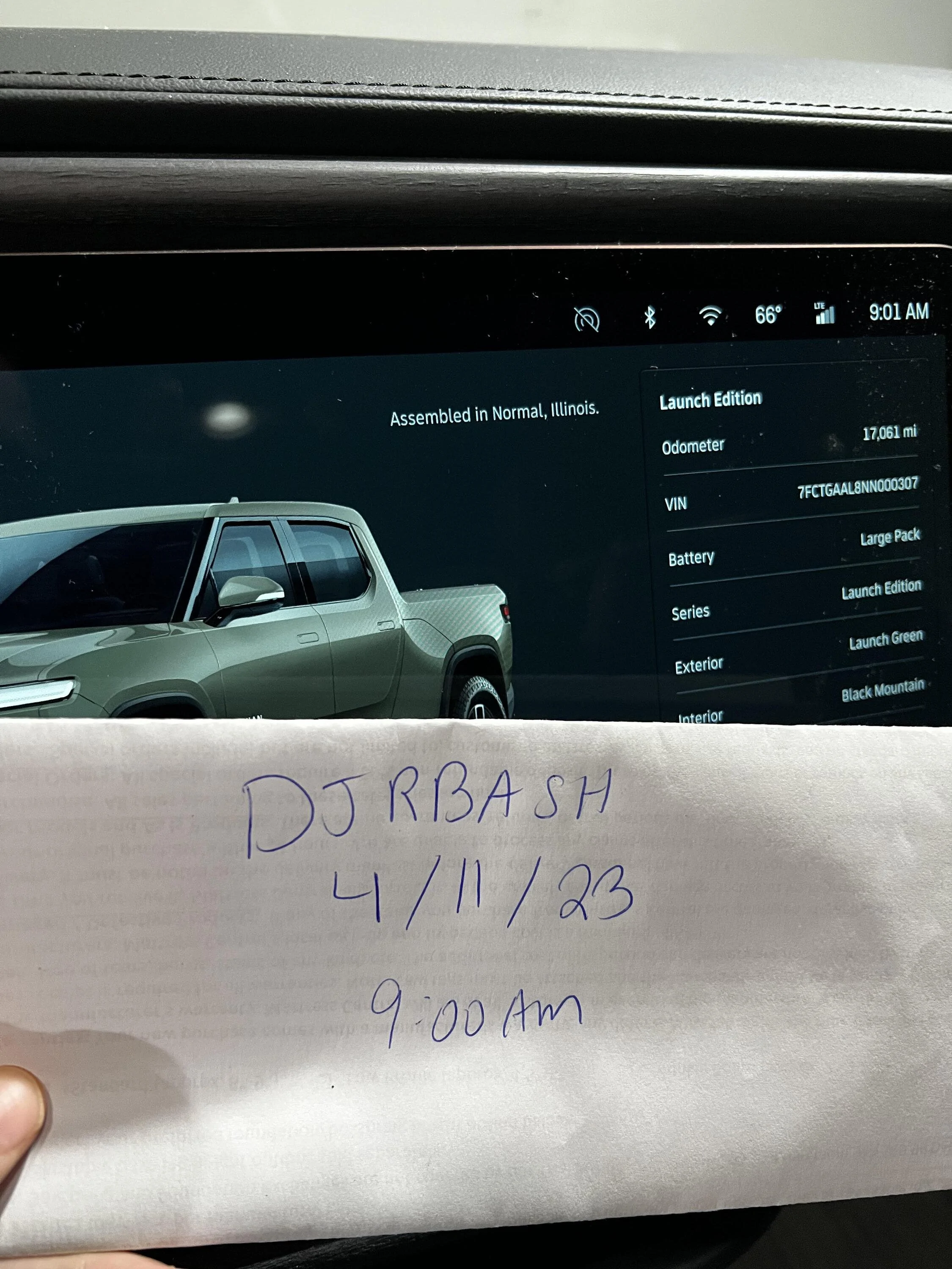 Rivian R1T R1S Launch Edition, Launch Green, 17K miles, $76K - Socal unnamed