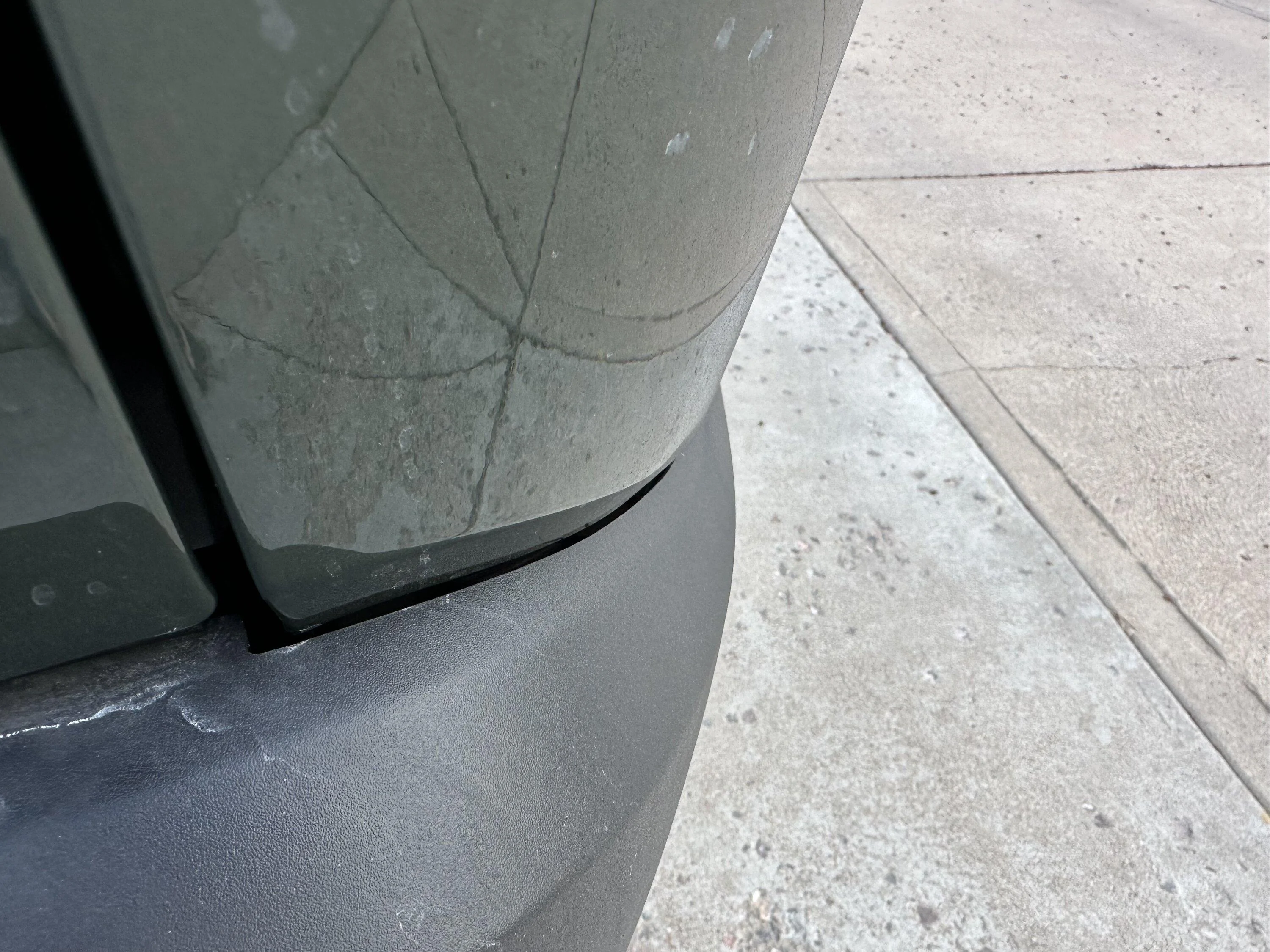 Rivian R1T R1S Gap on molding near tailgate IMG_3228