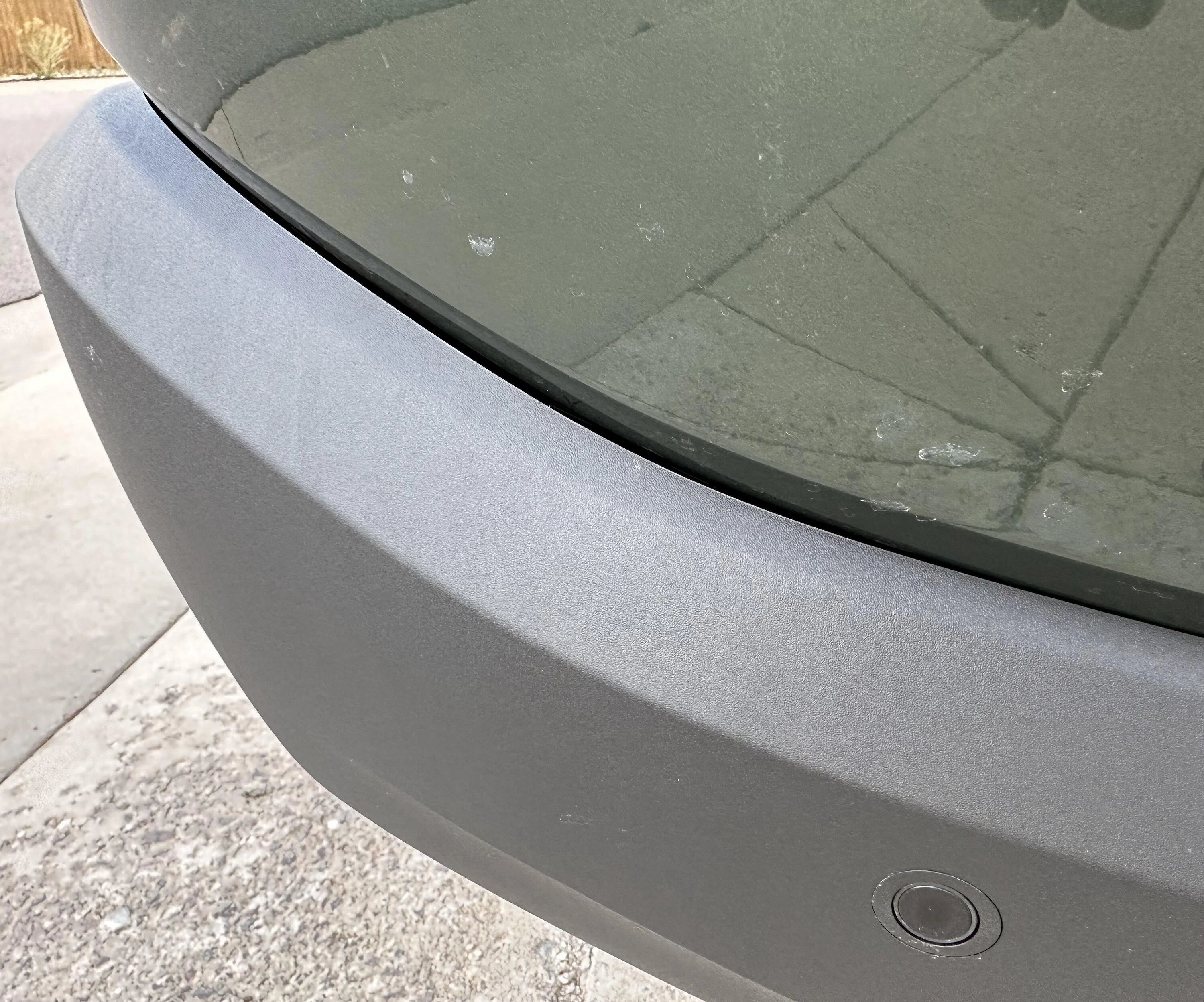 Rivian R1T R1S Gap on molding near tailgate IMG_3225