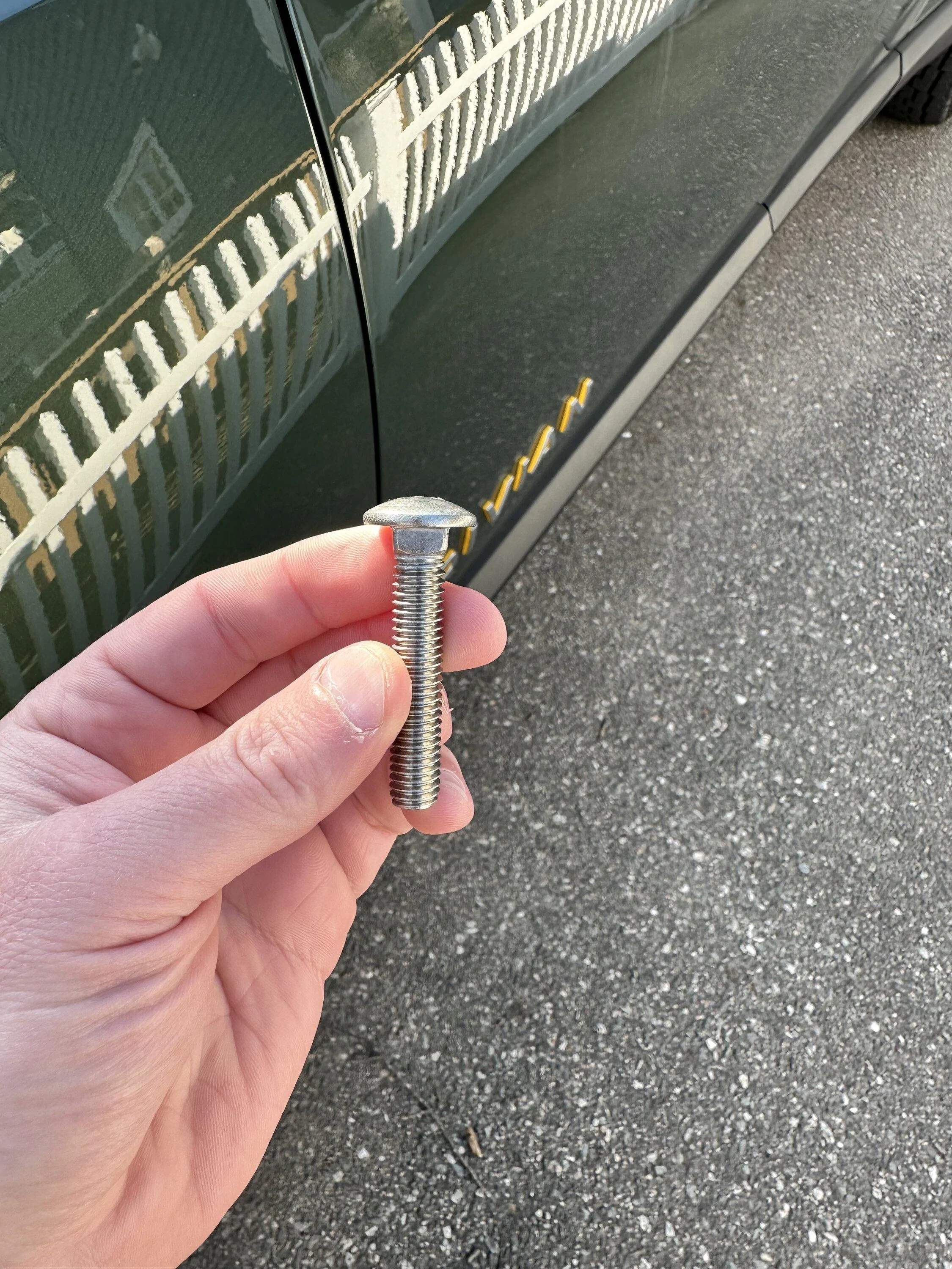 Rivian R1T R1S Crossbar Track Bolts -- My Findings. What Are You Using? IMG_0074