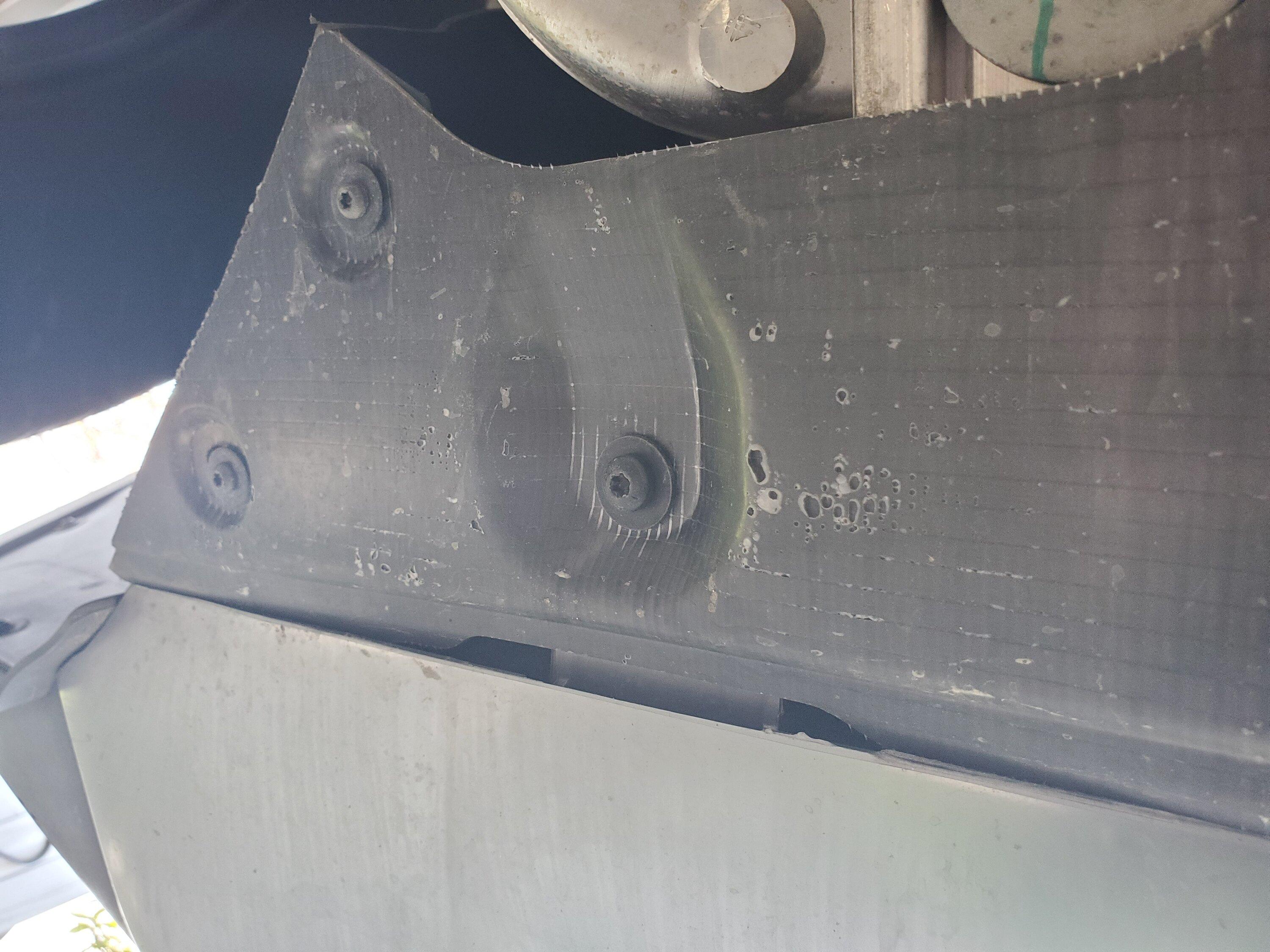 Rivian R1T R1S Underbody panels...  Bolts issues ... They got this under control? 20230414_151146