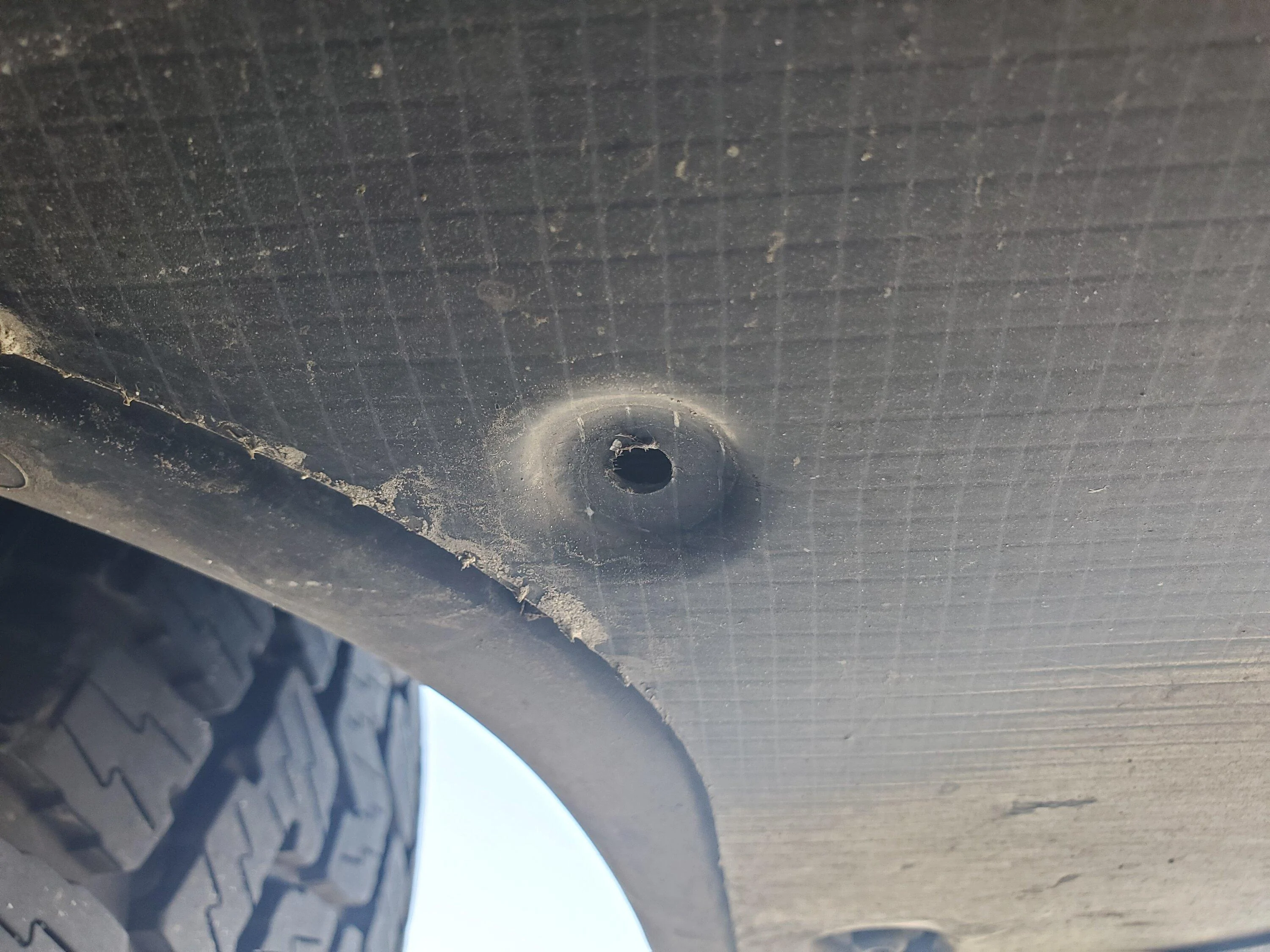 Rivian R1T R1S Underbody panels...  Bolts issues ... They got this under control? 20230414_150901