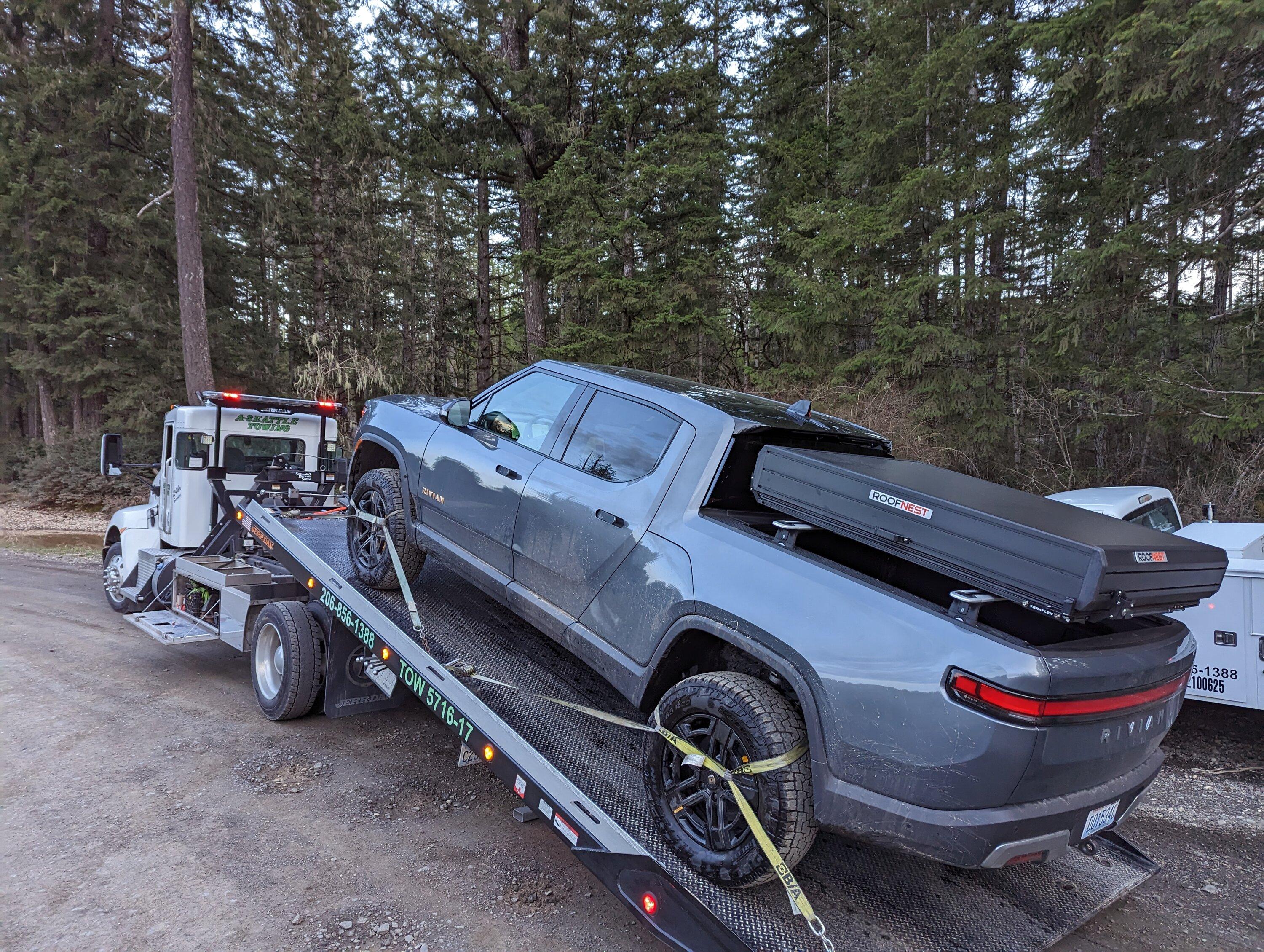 Rivian R1T R1S [Update: Made It Out!] Drive Motor Failure During Off-roading Excursion Through Water Crossing PXL_20230415_023407916.MP