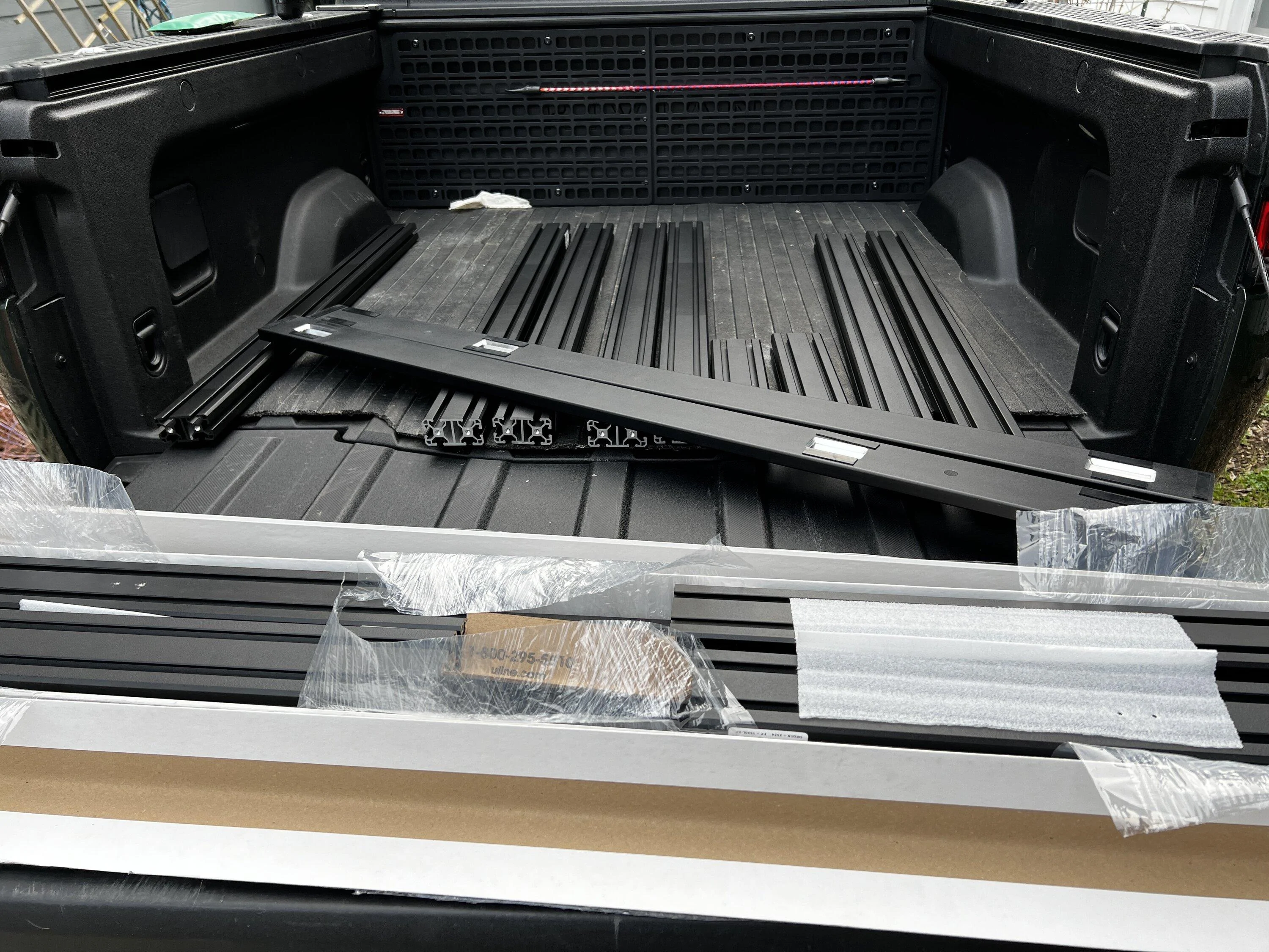 Rivian R1T R1S Xtrusion OVRLND rack install experience on R1T IMG_3168
