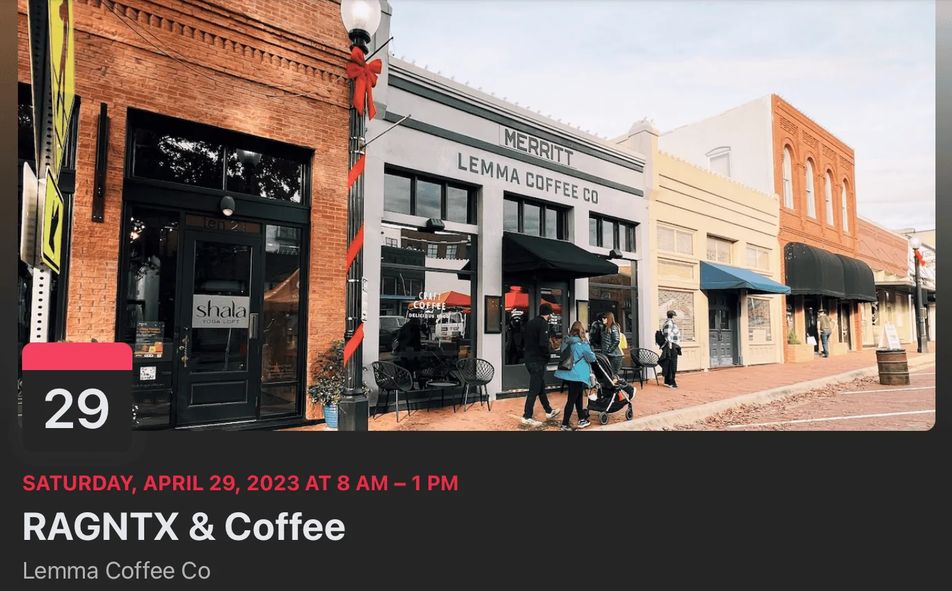 Rivian R1T R1S Rivian Meet-Up in Plano, TX - April 29, 2023 Screenshot2023-04-1807.47.14