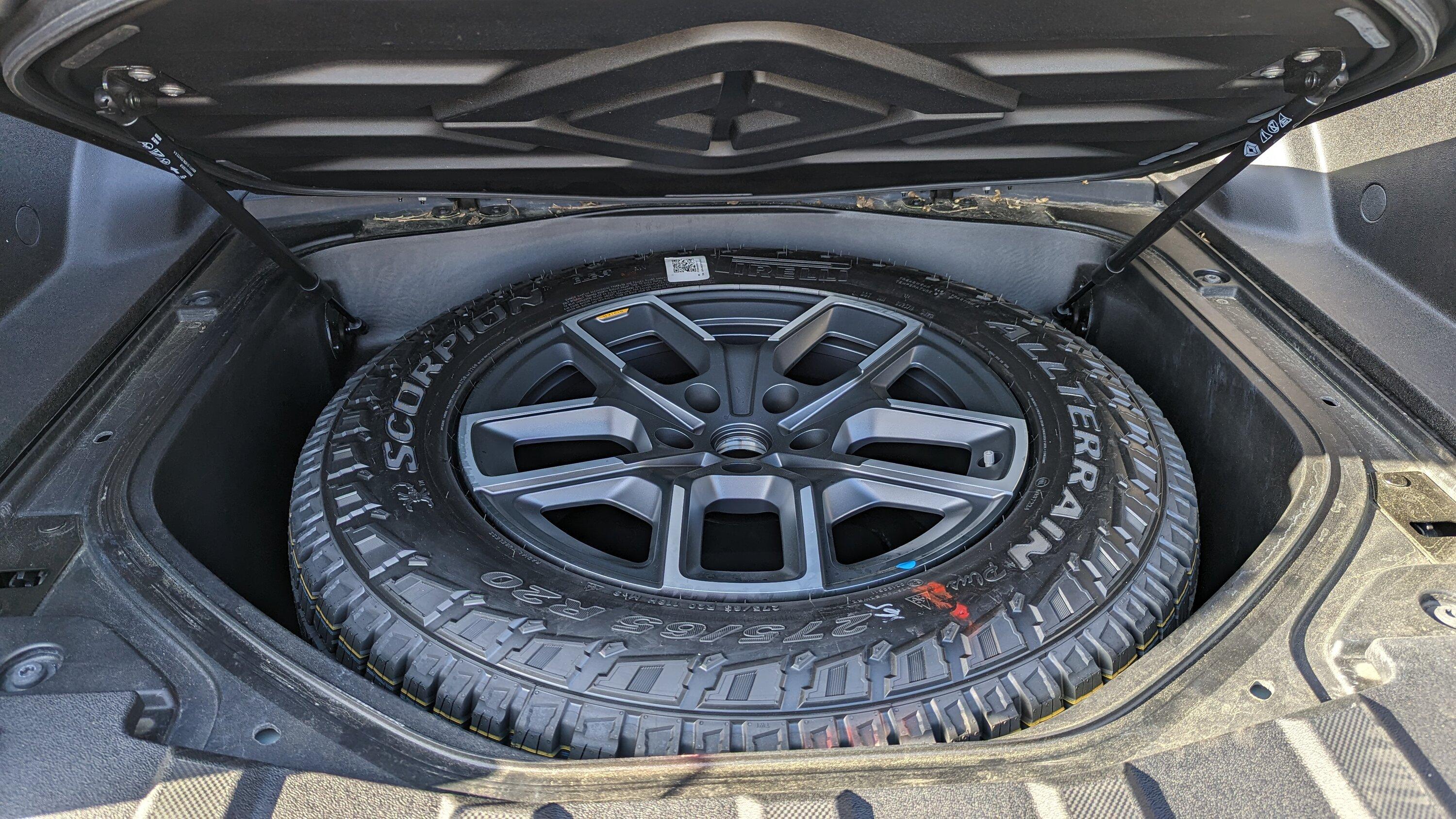 Rivian R1T R1S WTS spare 20"AT wheel $1100 PXL_20230418_154539963