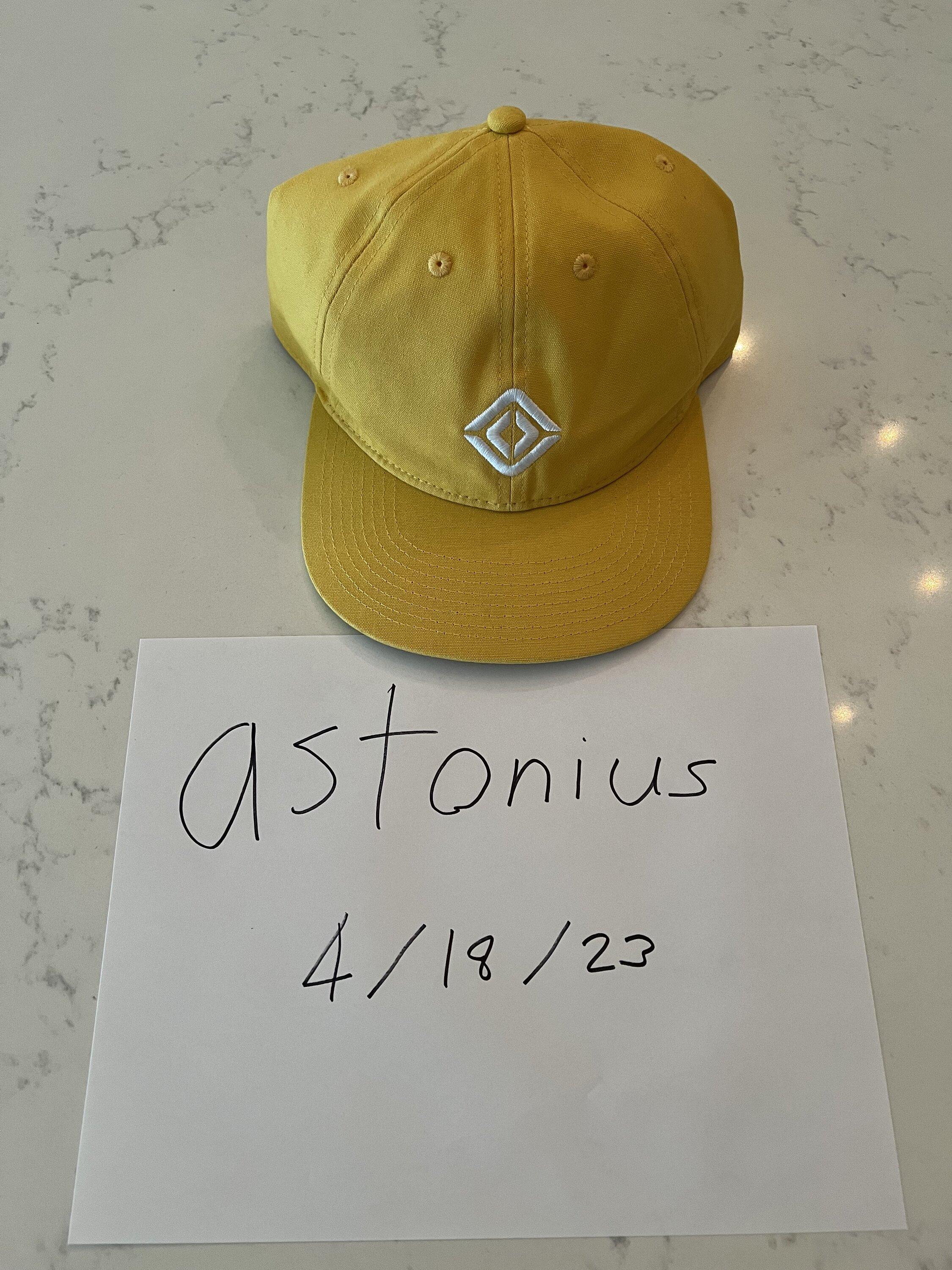 Rivian R1T R1S Compass Hat, yellow (like new) - $25 IMG_4846
