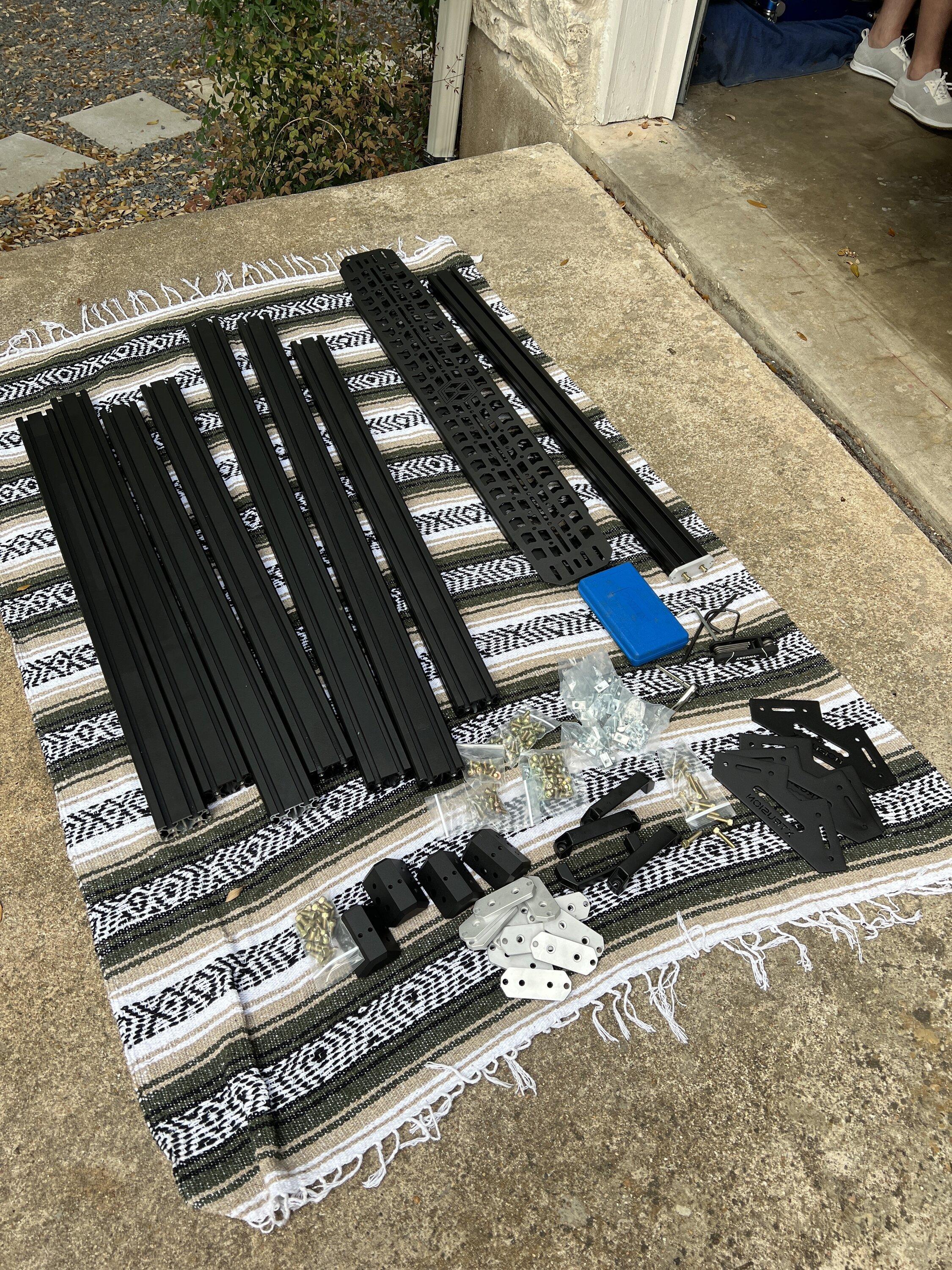 Rivian R1T R1S Xtrusion OVRLND rack install experience on R1T IMG_2201