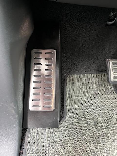 Rivian R1T R1S Dead pedal extension mod DIY IMG_6374