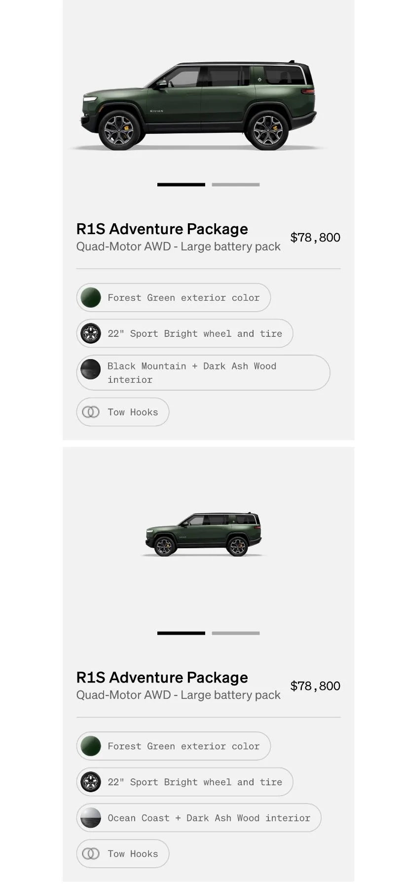 Rivian R1T R1S R1S Shop access live with lots of inventory! 6E56B8EA-1477-4A3C-A971-2EFA787E87BE