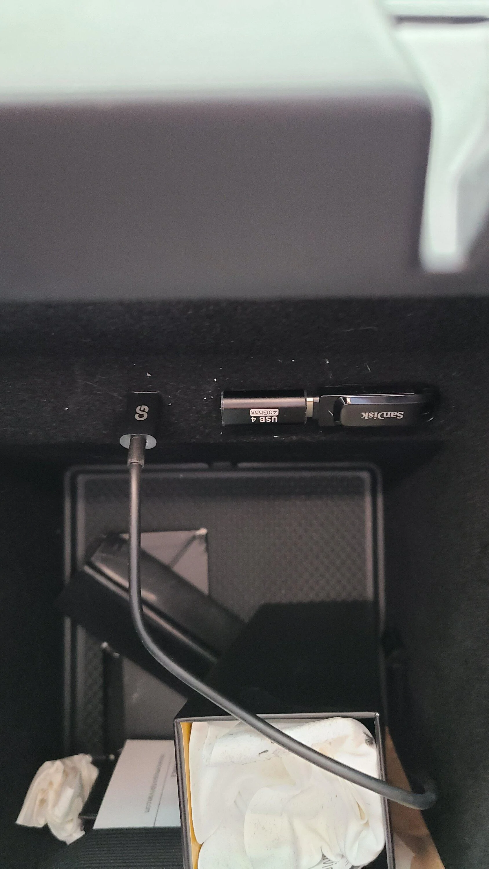 Rivian R1T R1S Show off your dashcam memory card install 20230419_173216