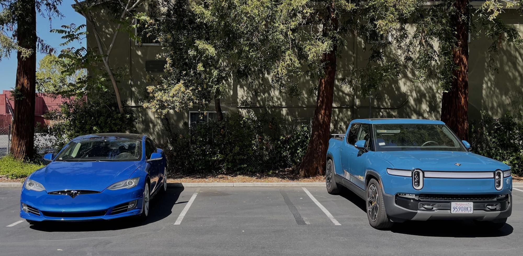 Rivian R1T R1S Any changes to Rivian Blue paint formulation? Blues