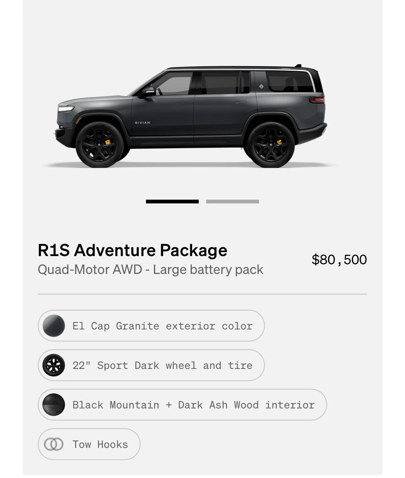 Rivian R1T R1S R1S Shop access live with lots of inventory! F06B9594-B1EE-4AC0-8484-BEEDF859FDCE