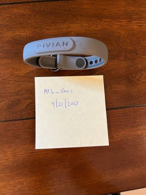 Rivian R1T R1S FS:  Wristband Key - $100 Wristband