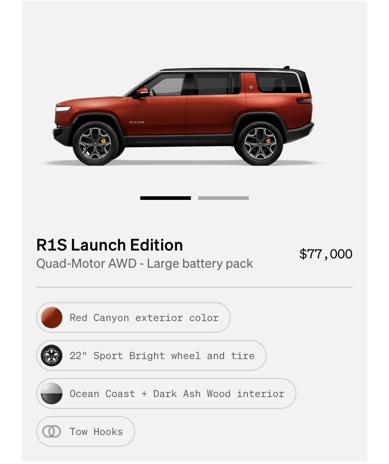 Rivian R1T R1S R1S Shop access live with lots of inventory! D3DA9D25-27F4-40B7-A811-F99966458DD1