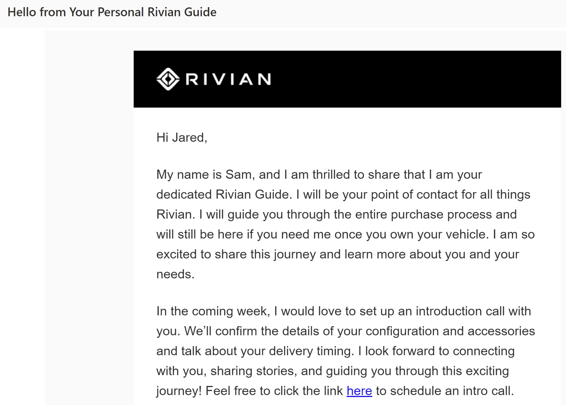Rivian R1T R1S Rivian Guide Contacted Finally! (For Real) ? 2021-05-28