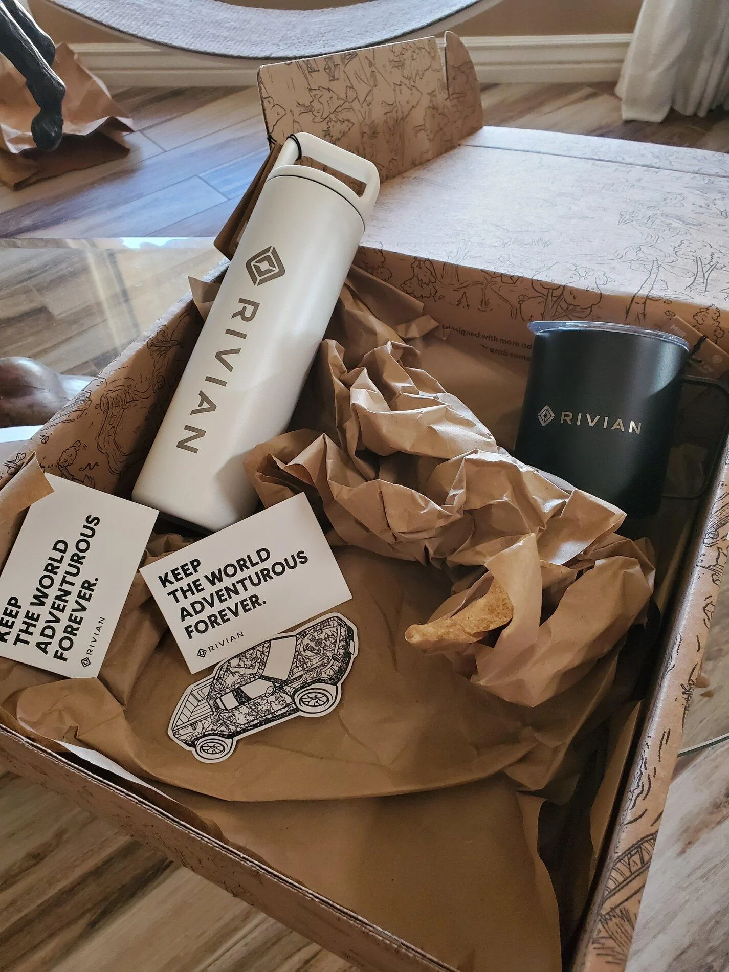 Rivian R1T R1S WE ARE GETTING PACKAGES TOMORROW!!! 20210604_101245