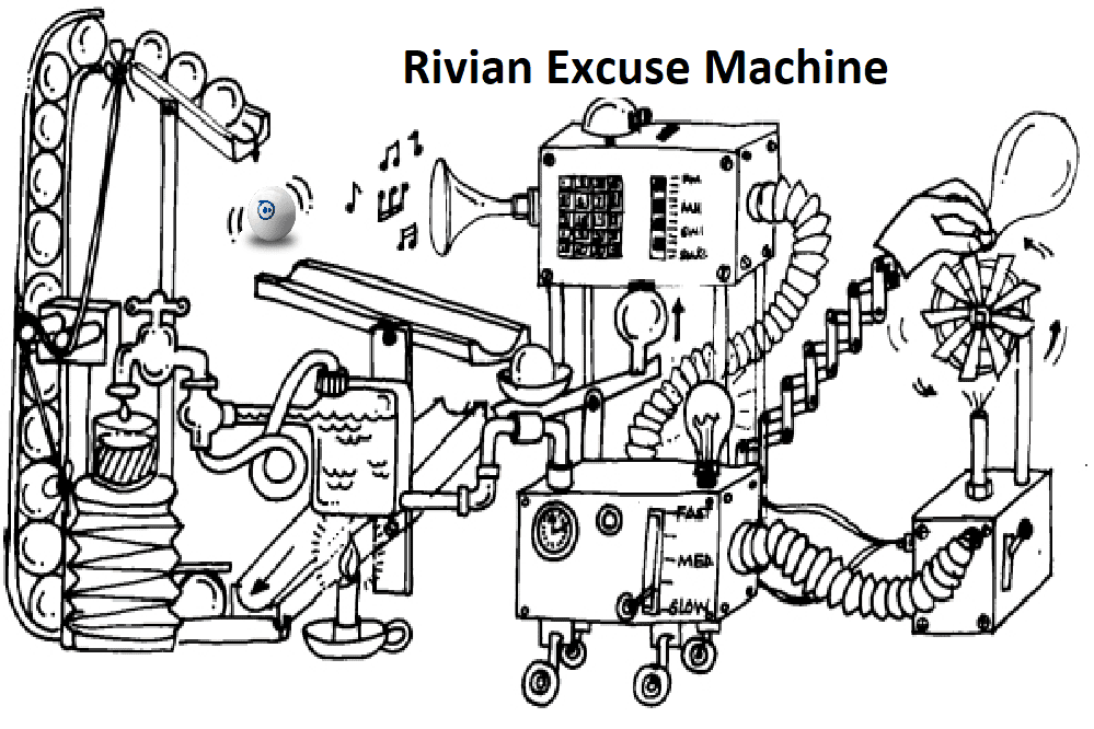 Rivian R1T R1S Next auto show? Excuse machine