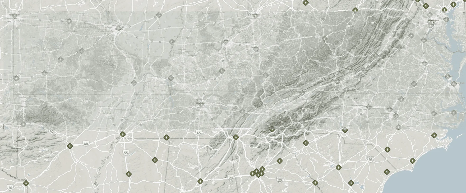 Rivian R1T R1S I made a RAN Map 1623692540582