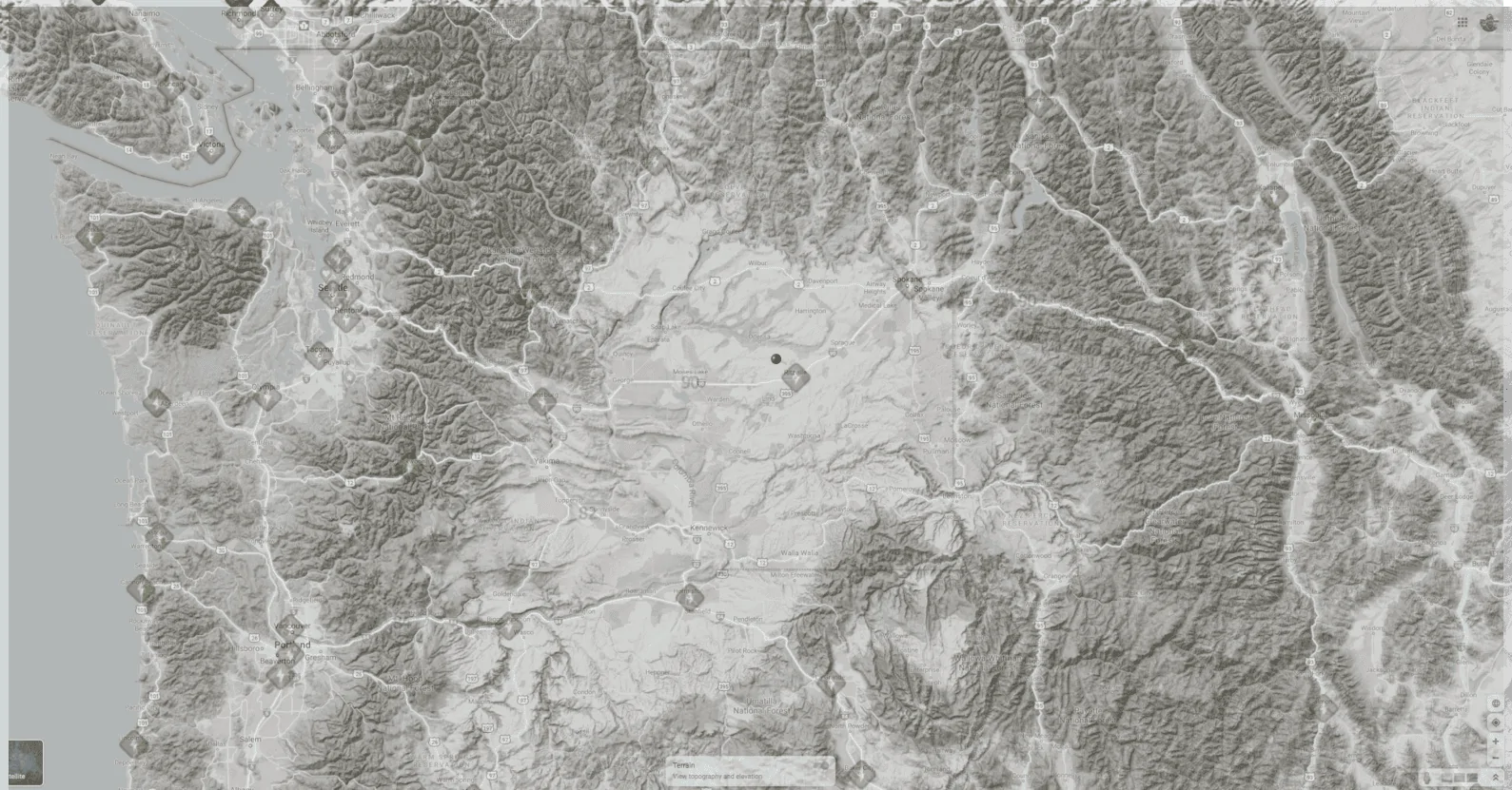 Rivian R1T R1S I made a RAN Map PNW_RAN_Overlay_Ritzvill