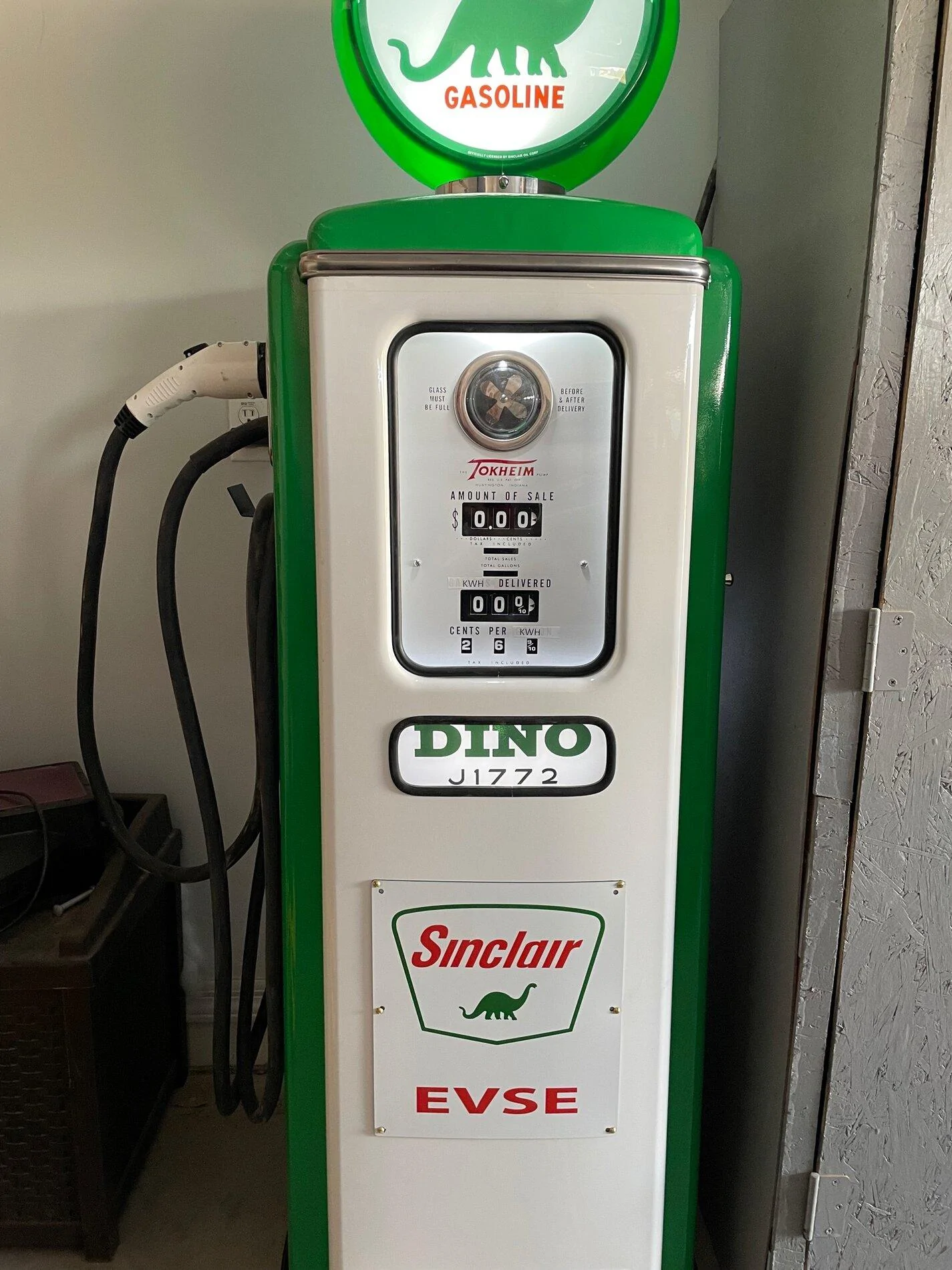 Rivian R1T R1S New EV Charger ready and awaiting the R1T (Dino Electric) Dino