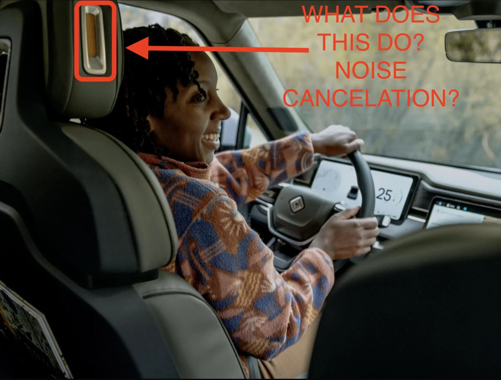 Rivian R1T R1S INTERIOR feature / details just posted at Rivian.com What does this do?