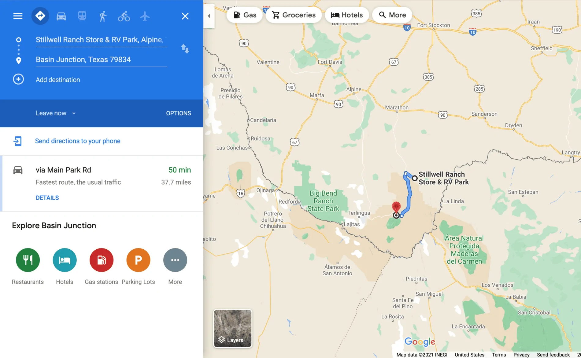 Rivian R1T R1S Range visible in latest Rivian Story Google Stillwell to Basin