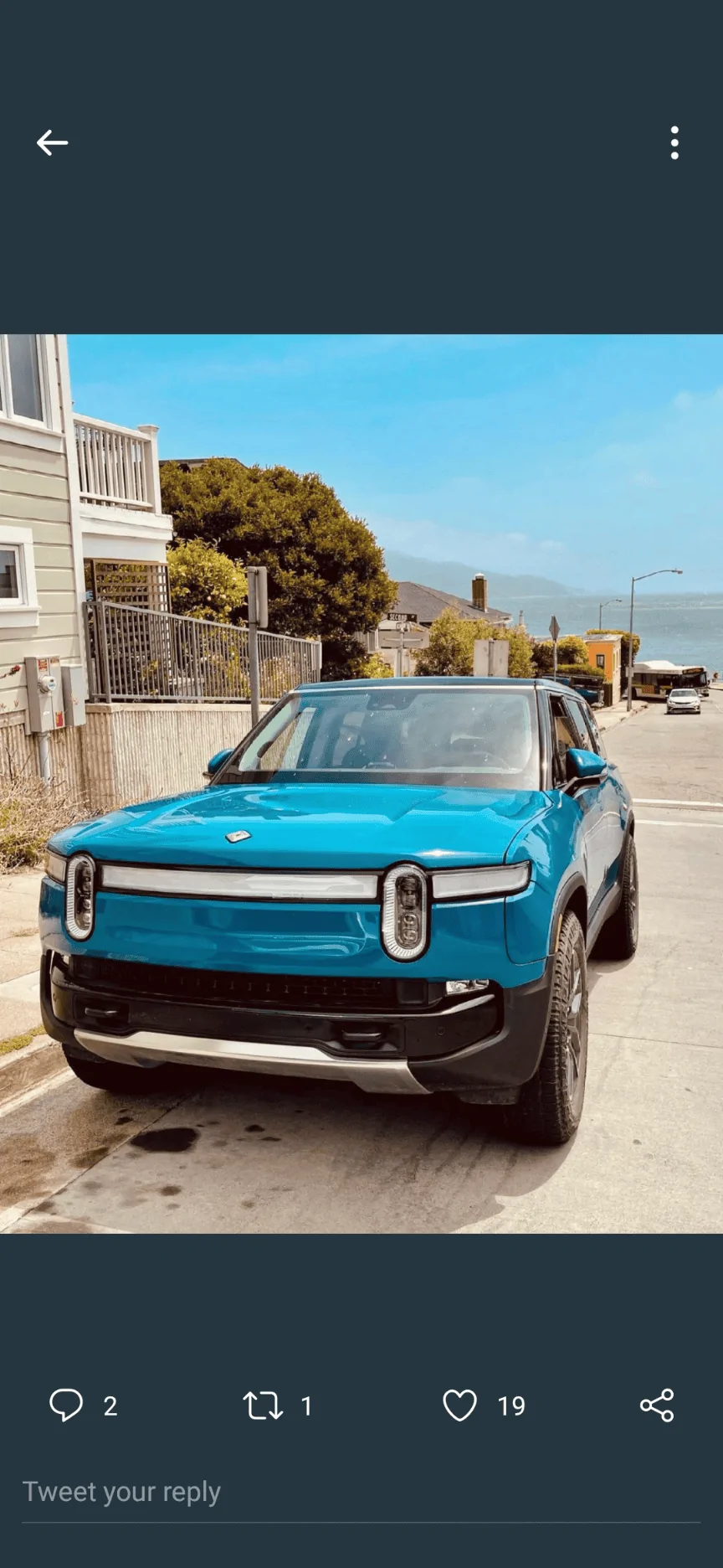 Rivian R1T R1S Can't pick an exterior color? Here are some real world photos. Screenshot_20210622-220223