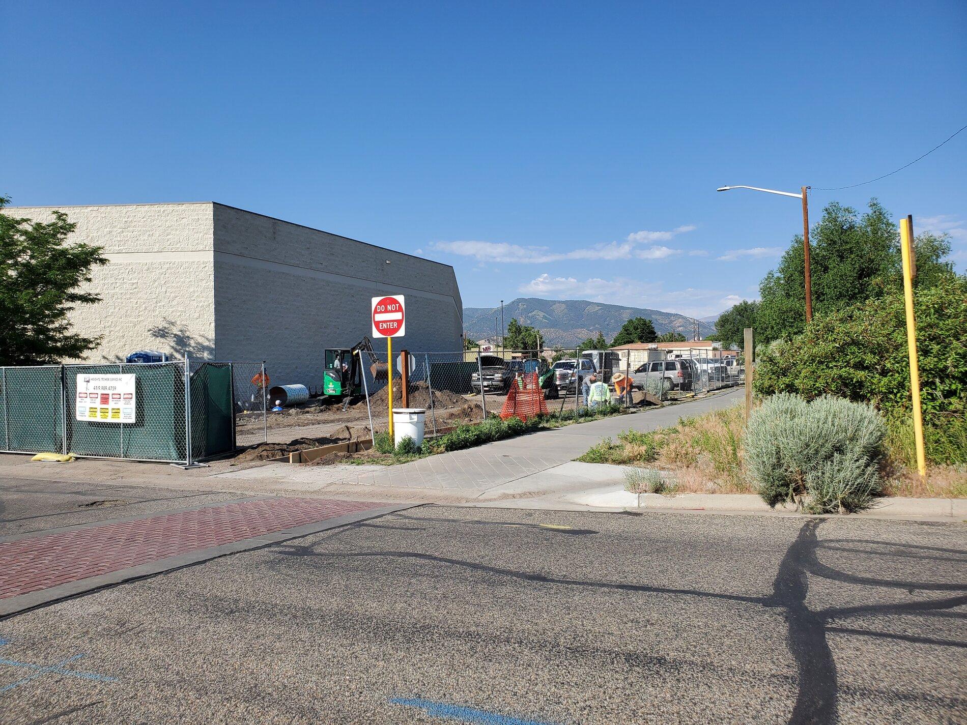 Rivian R1T R1S Rivian Charging Station in Salida, CO is Under Construction 20210622_083727