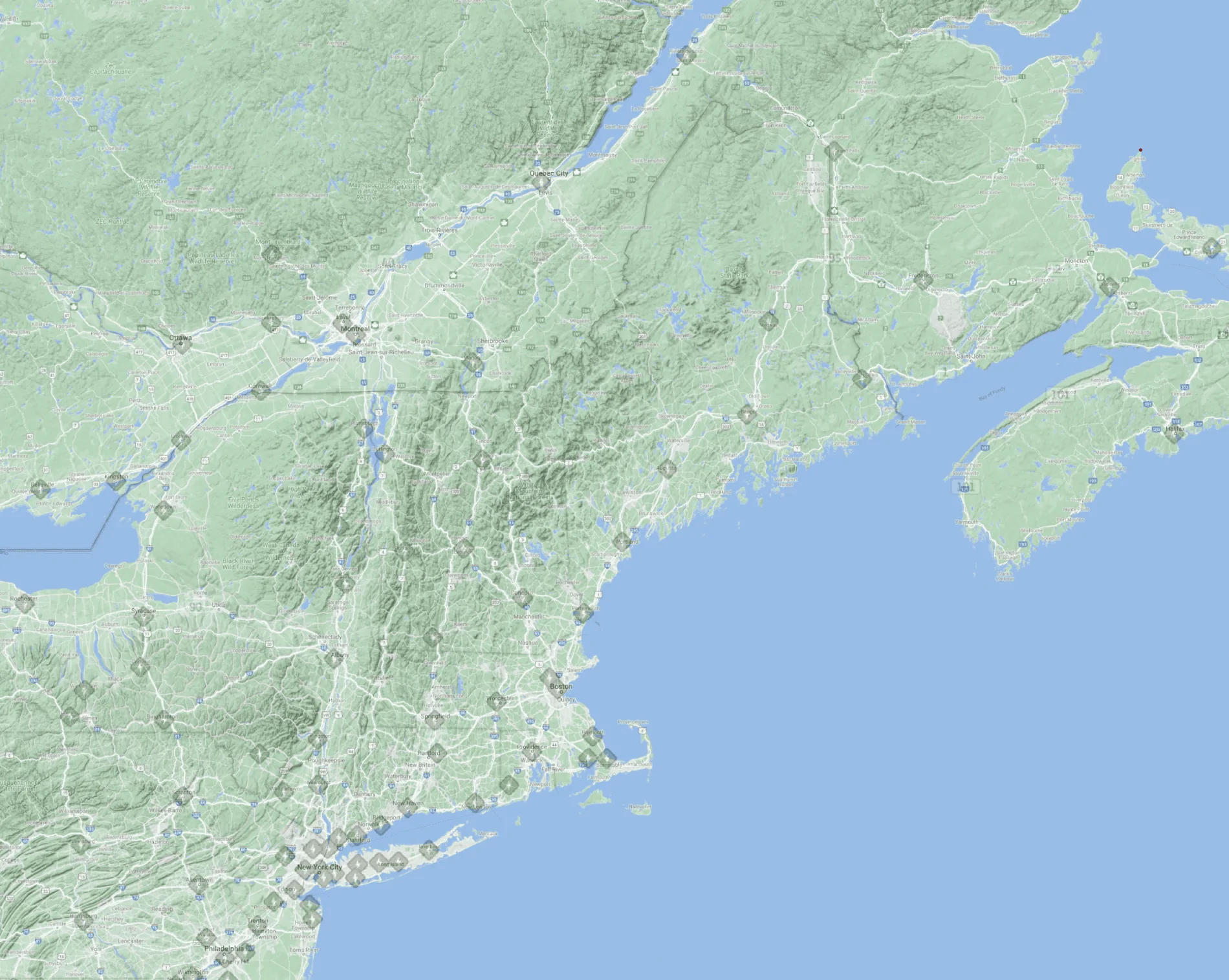 Rivian R1T R1S I made a RAN Map Screen Shot 2021-06-26 at 3.03.50 PM